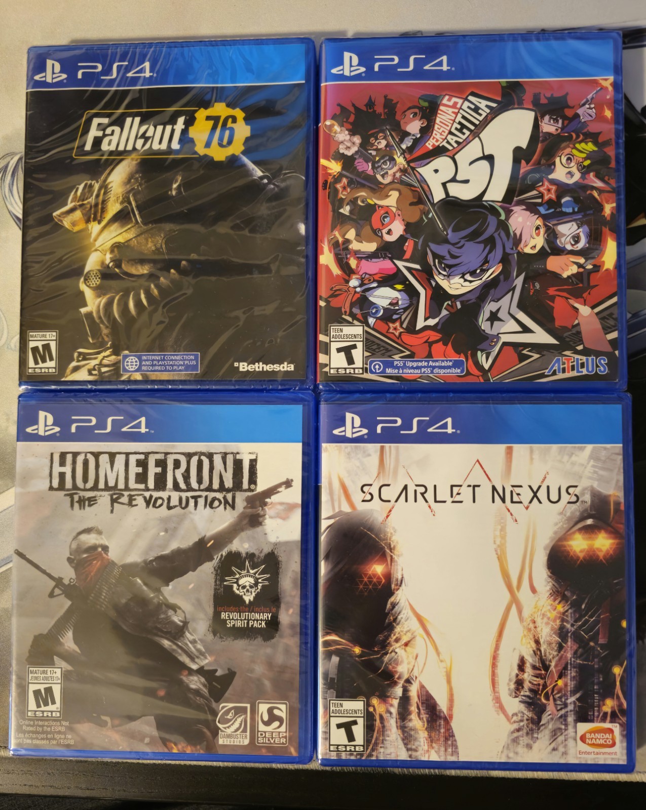 PlayStation 4 Video Game Bundle – New/Sealed