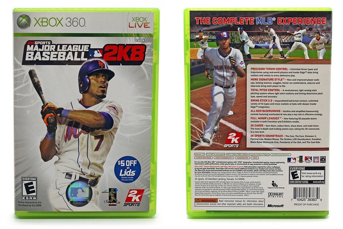 Lot of Xbox 360 Various „Sports“ Games (6), by Microsoft – READ FULL DESCRIPTION