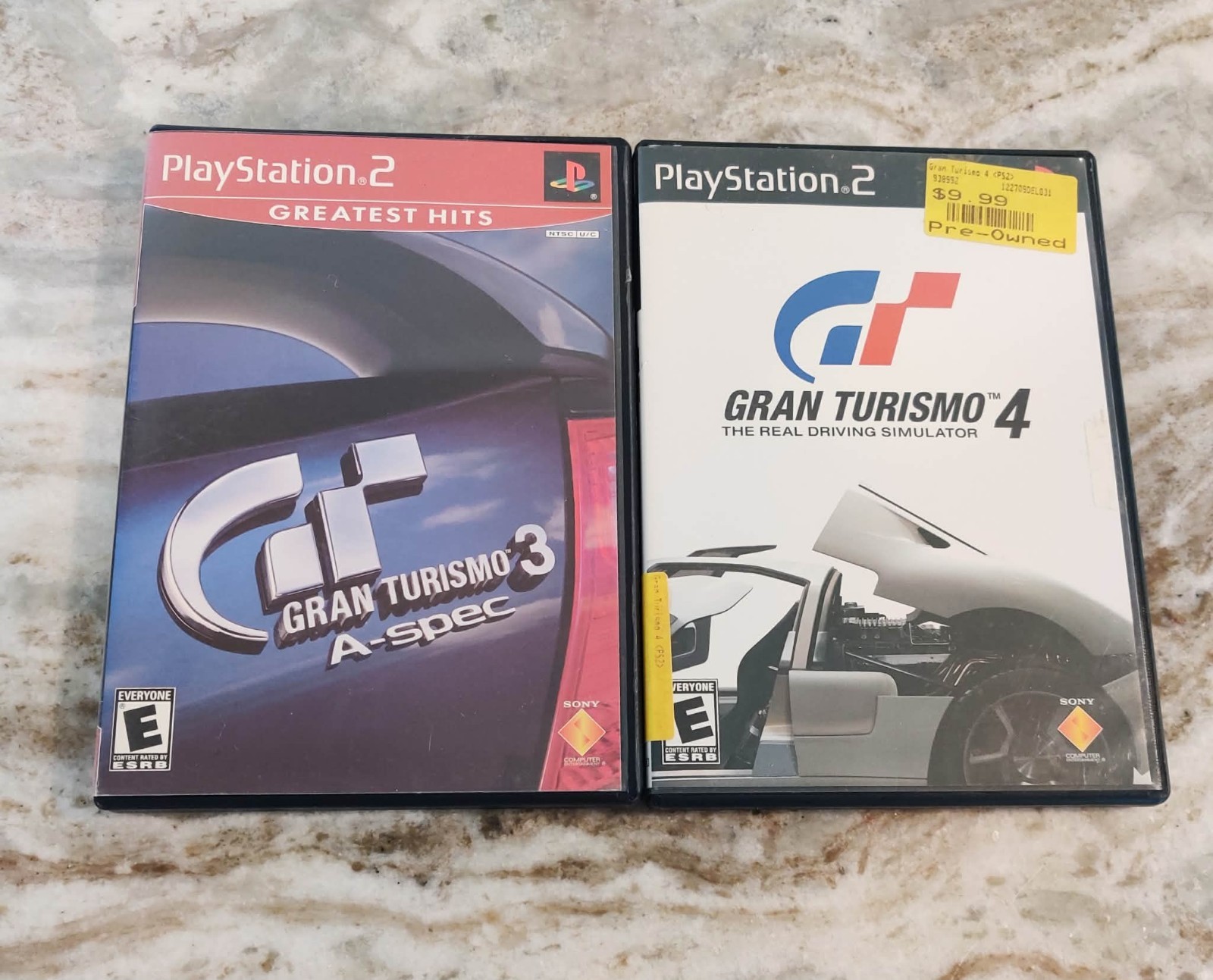 Bundle of Two PlayStation 2 Games, CIB – Gran Turismo 3 and 4