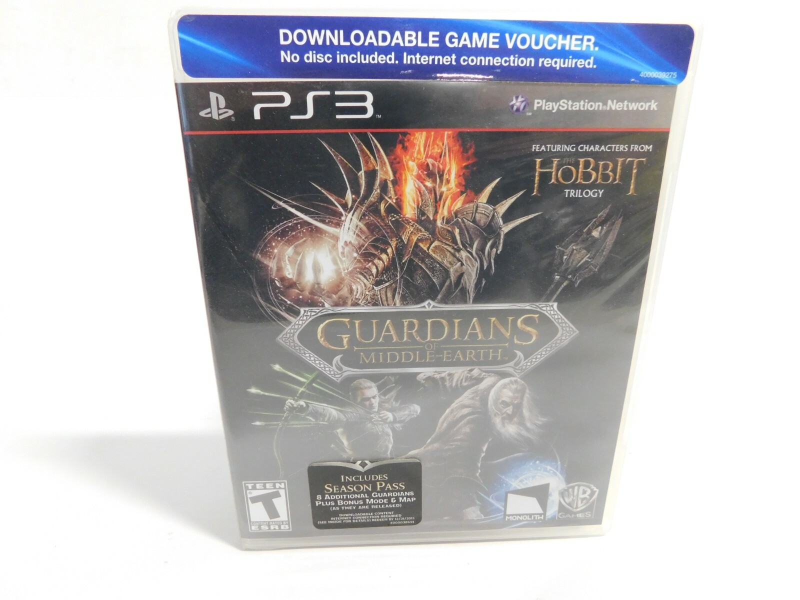 Guardians of Middle-Earth HOBBIT PS3 New Factory Sealed Collectors 2012 NOS