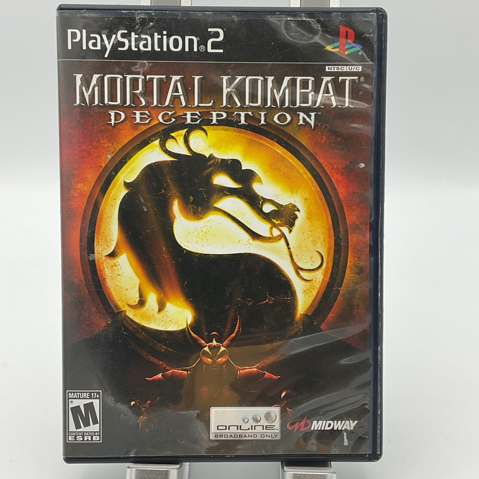 Mortal Kombat: Deception (Sony PlayStation 2, 2004) RE-SURFACED TESTED