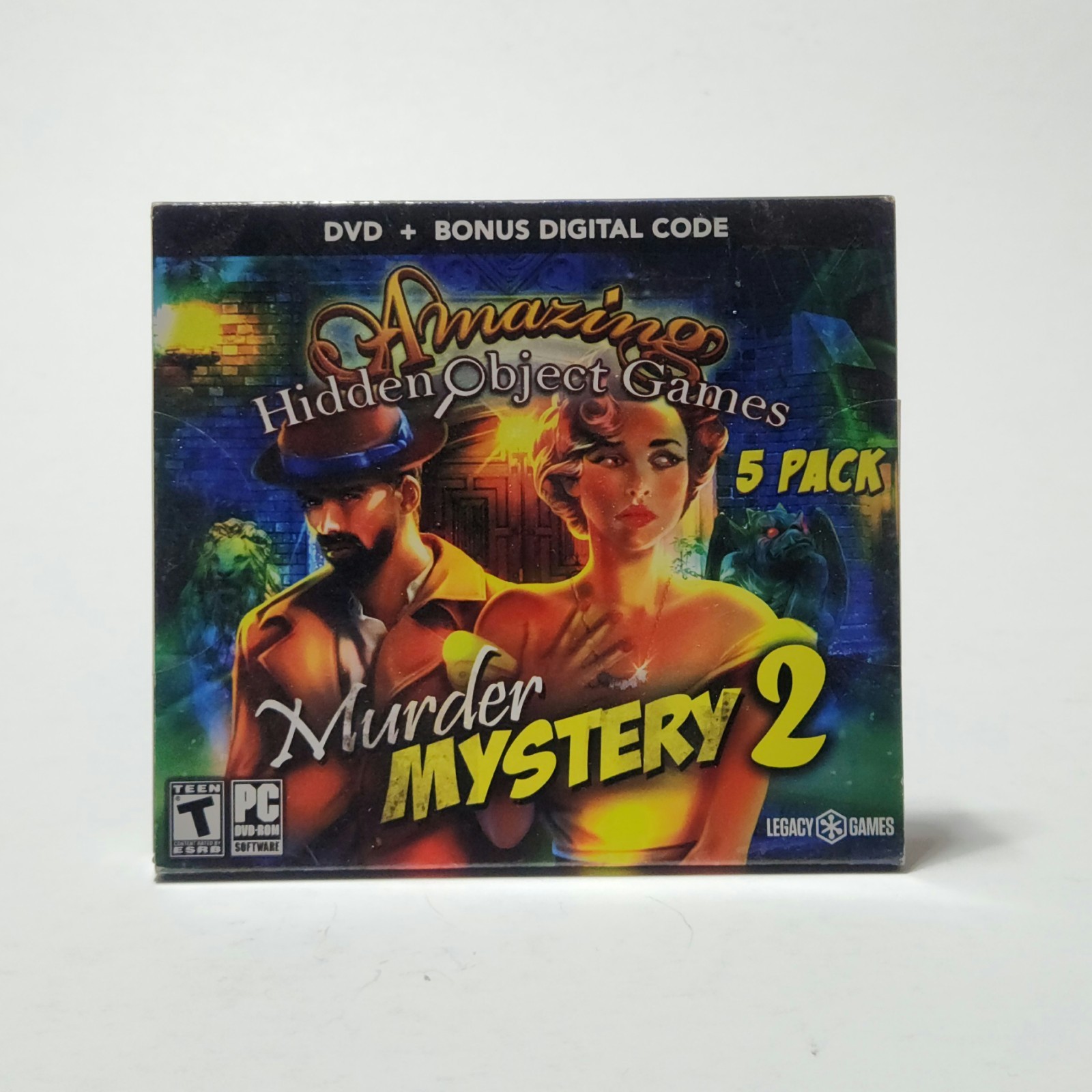 Legacy Games Amazing Hidden Object Games: Murder Mystery 2 – P C DVDROM SEALED
