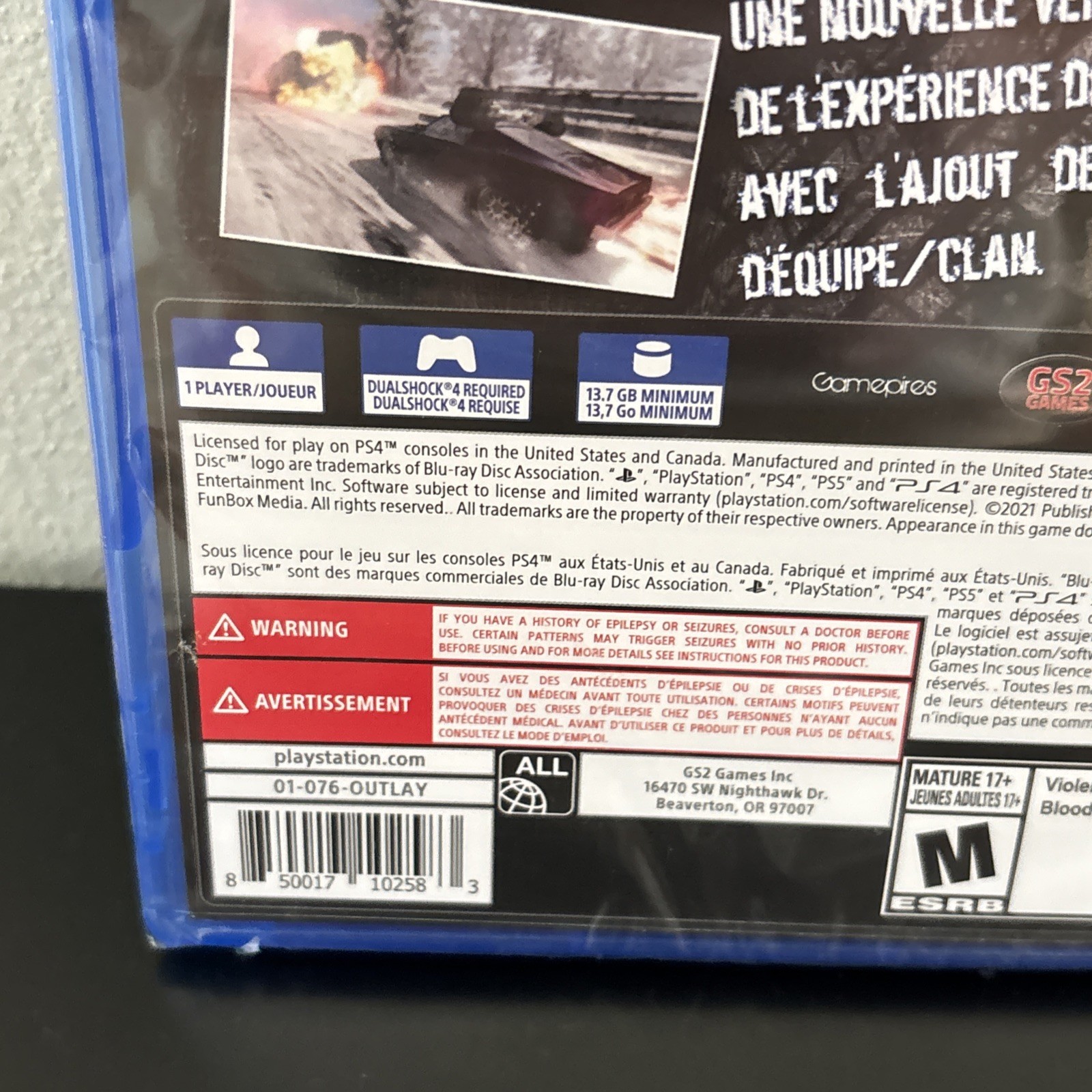 Gas Guzzlers – Sony PlayStation 4