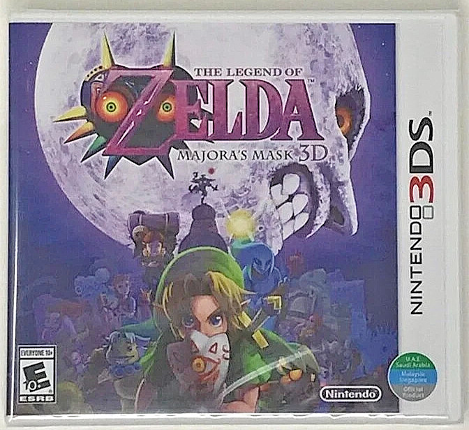 The Legend of Zelda: Ocarina of Time 3D & Majora’s Mask 3D 3DS New Bundle