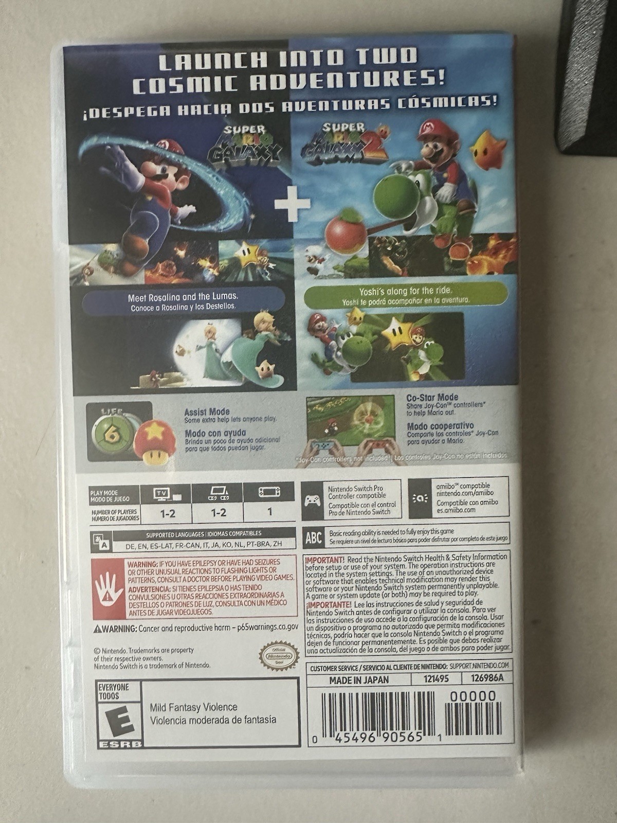 Super Mario Galaxy + Super Mario Galaxy 2 – Nintendo Switch