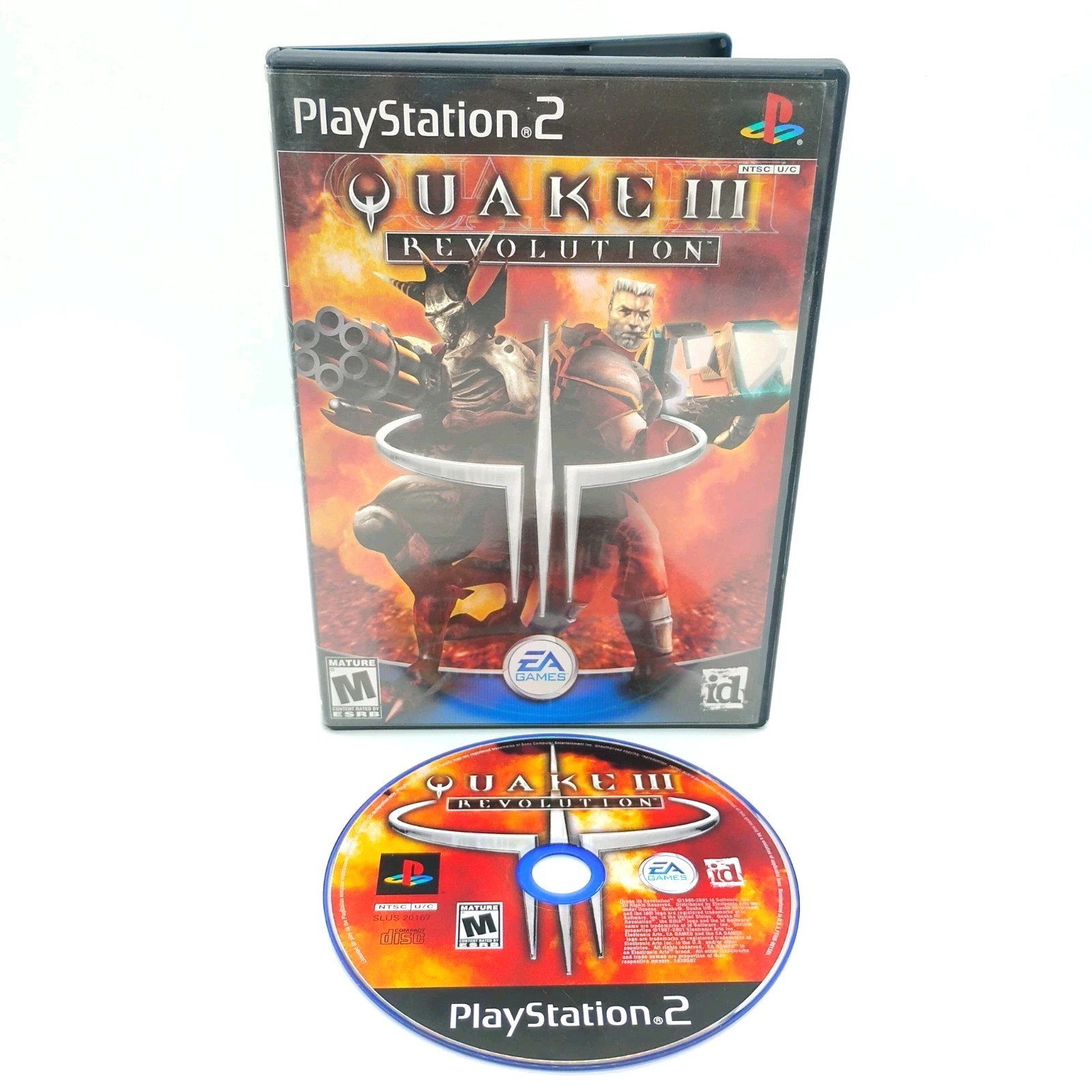Quake III 3 Revolution (PlayStation 2, 2001) PS2, TESTED, Fast Free Shipping