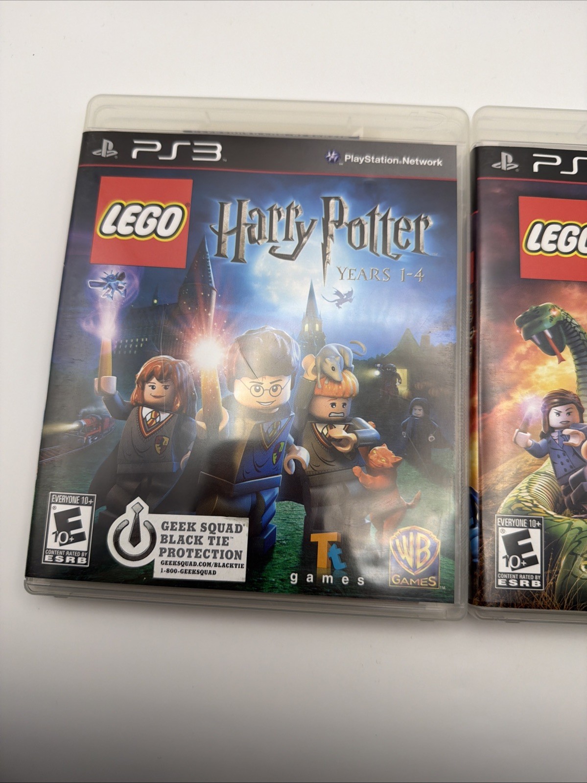 LEGO Harry Potter Years 1-4 & 5-7 PS3 Bundle Complete CIB Tested Working