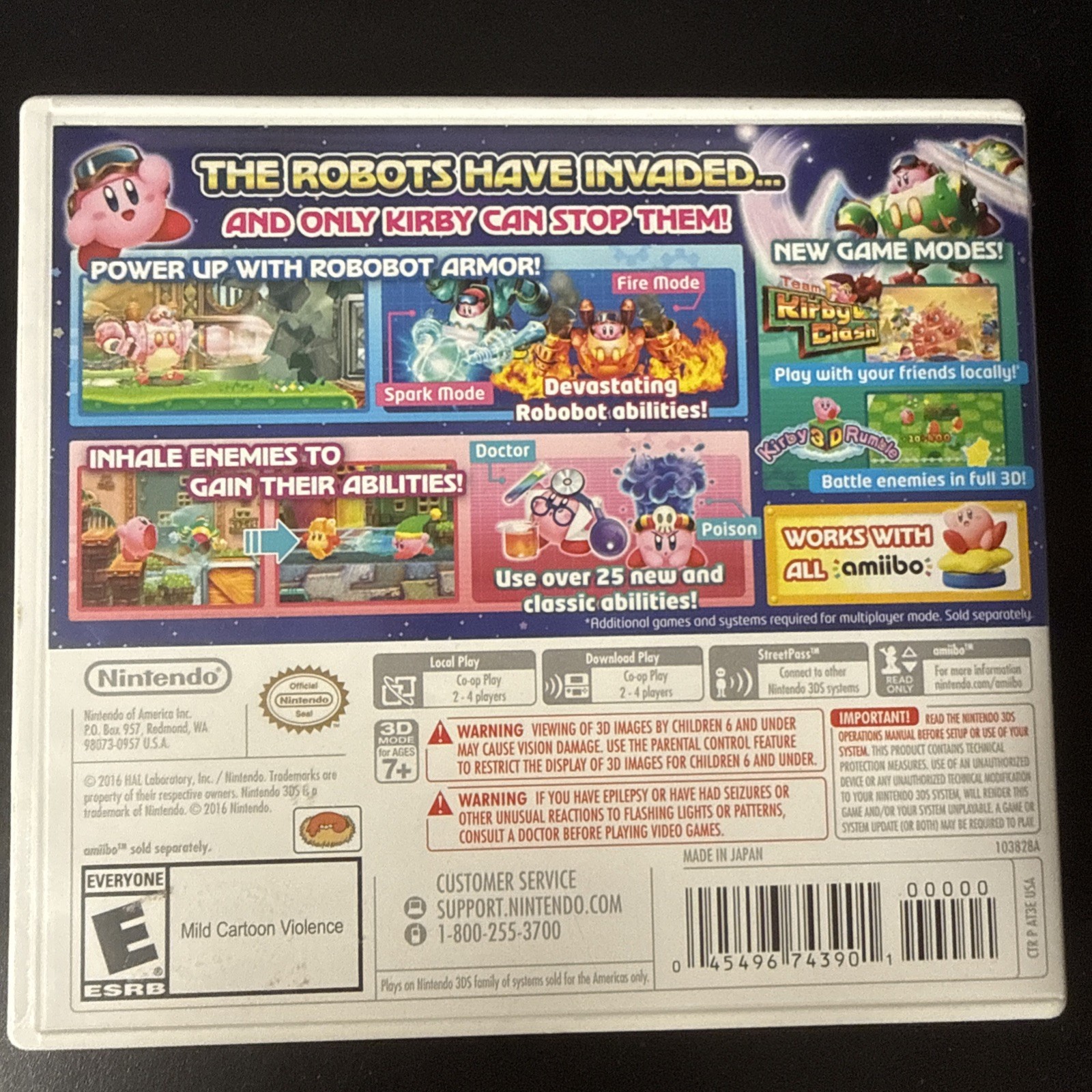 Kirby: Planet Robobot – Standard Edition (Nintendo 3DS) Never Played