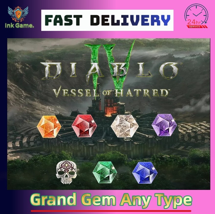🔥DIABLO 4 Season 9 ✨ Grand Gems