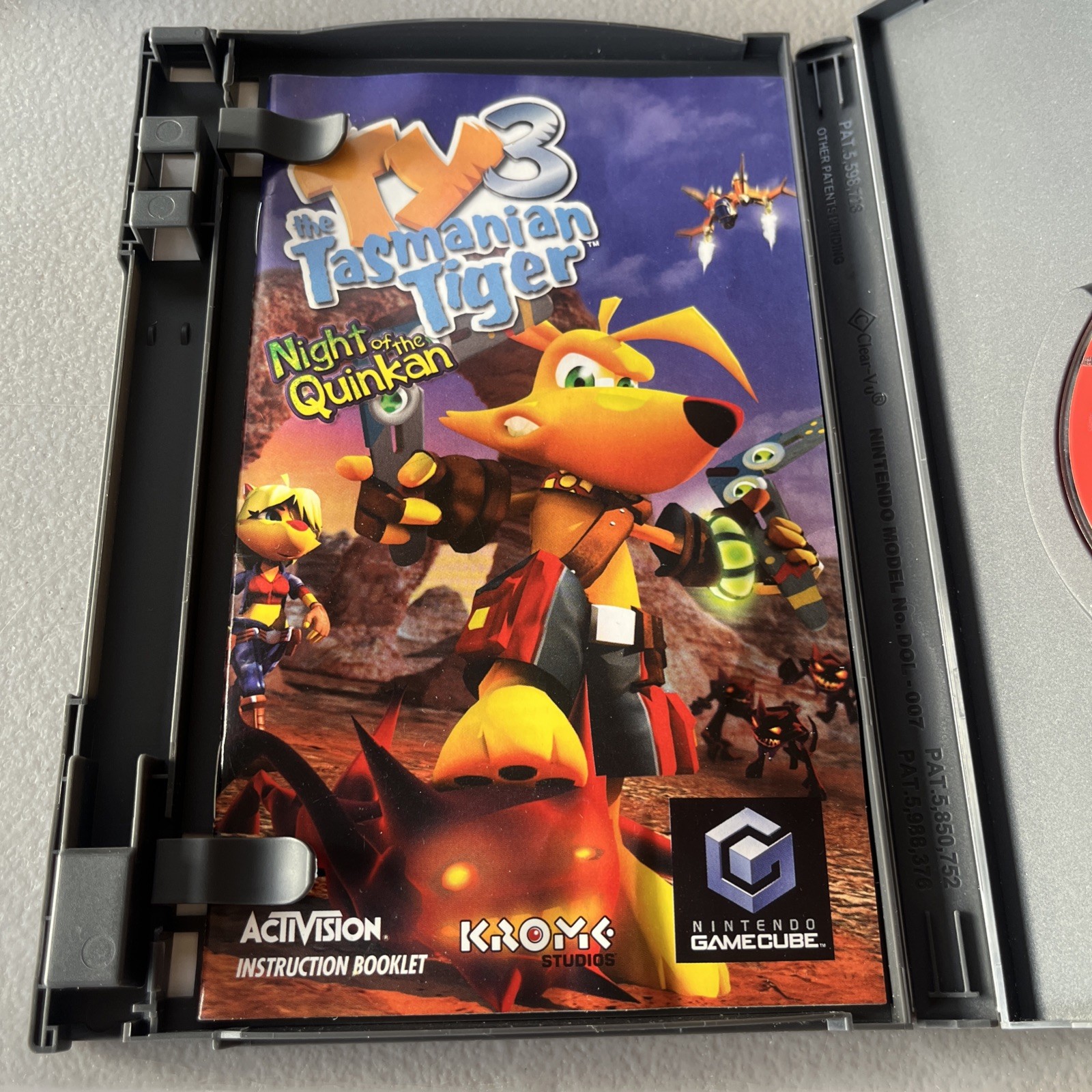 Ty The Tasmanian Tiger 3 – Nintendo Gamecube Tested 1Y Guarantee
