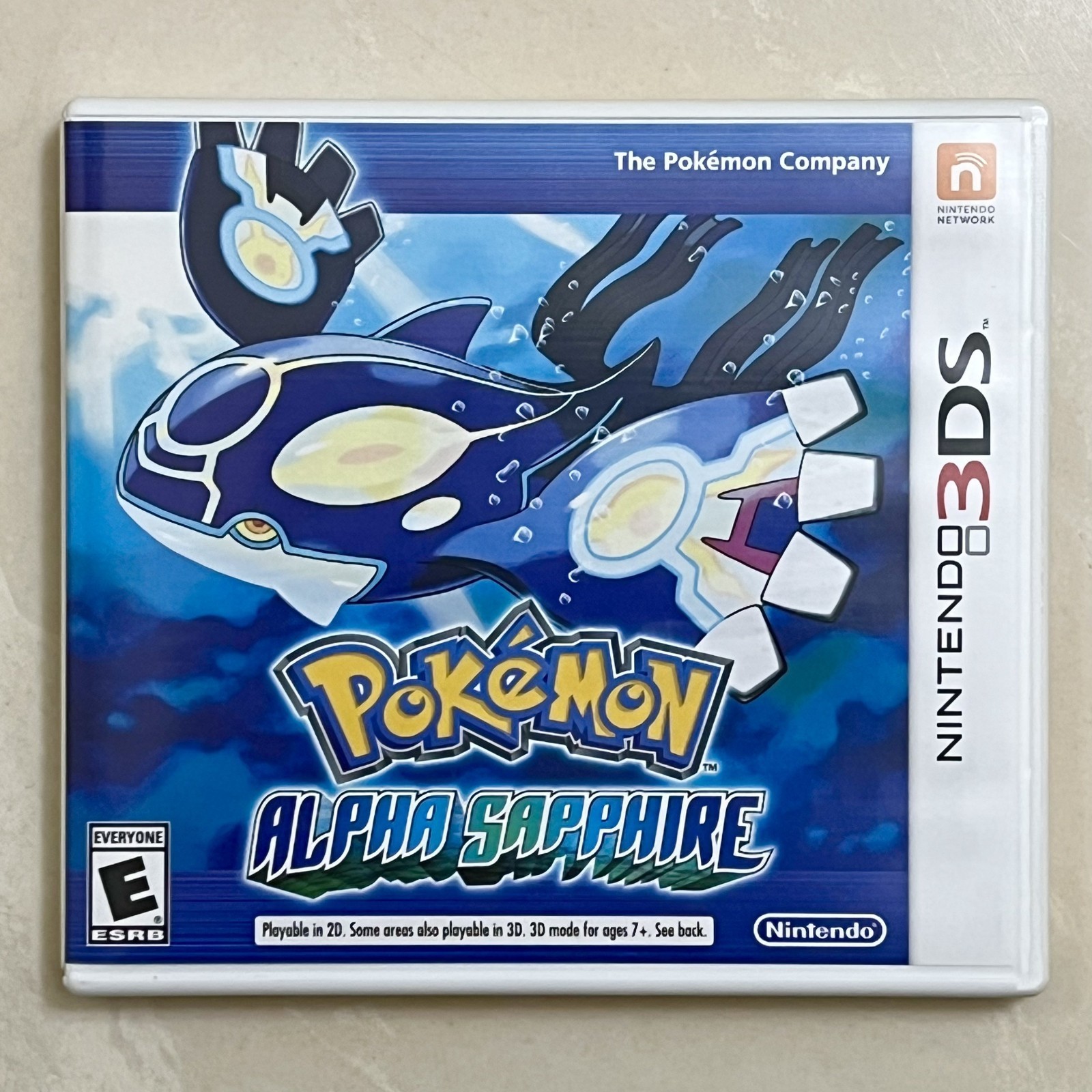 Pokemon Alpha Sapphire (Nintendo 3DS) w Case, Manual Complete in Box – TESTED