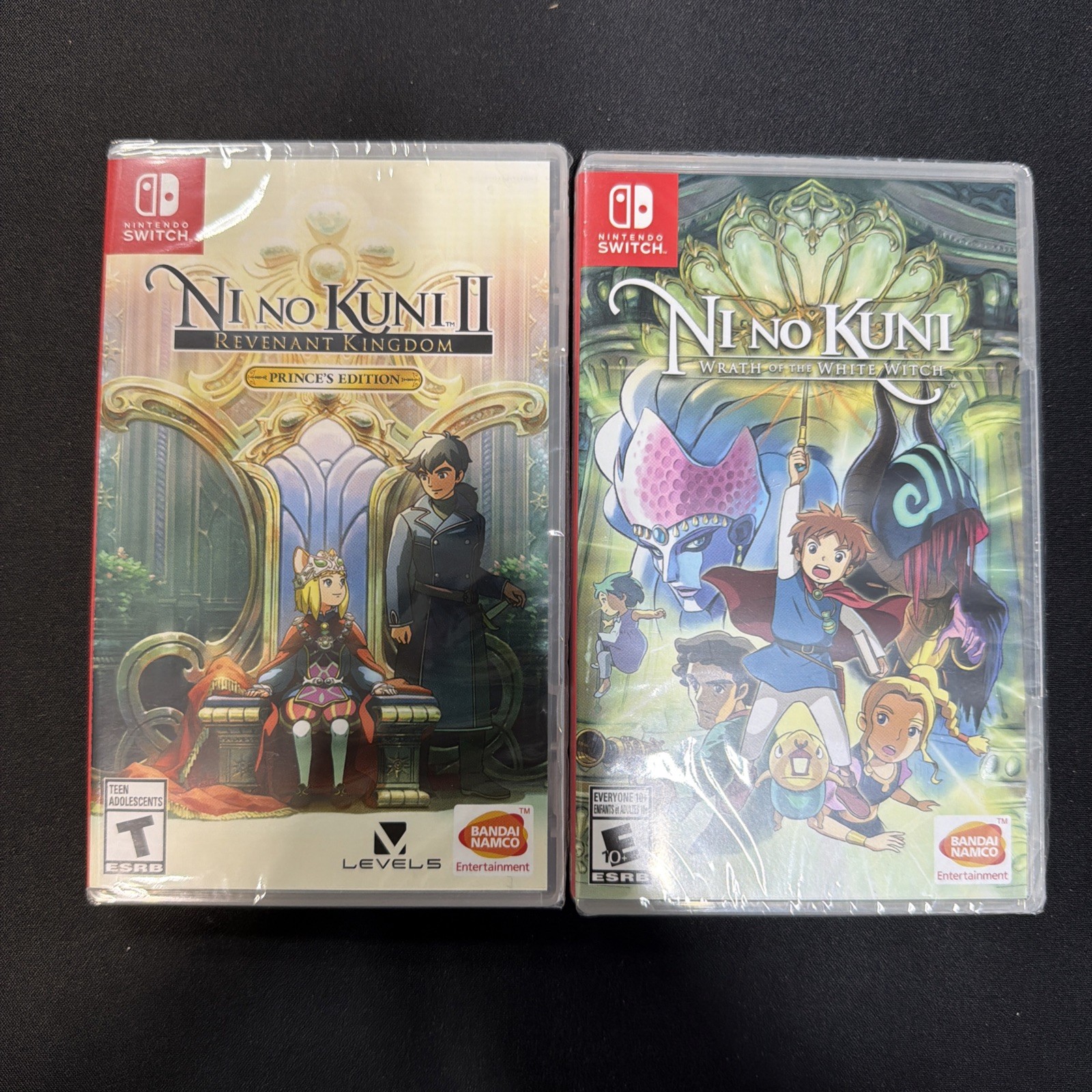 Nintendo Switch Game Bundle Ni No Kuni 1 and 2 Brand New Sealed