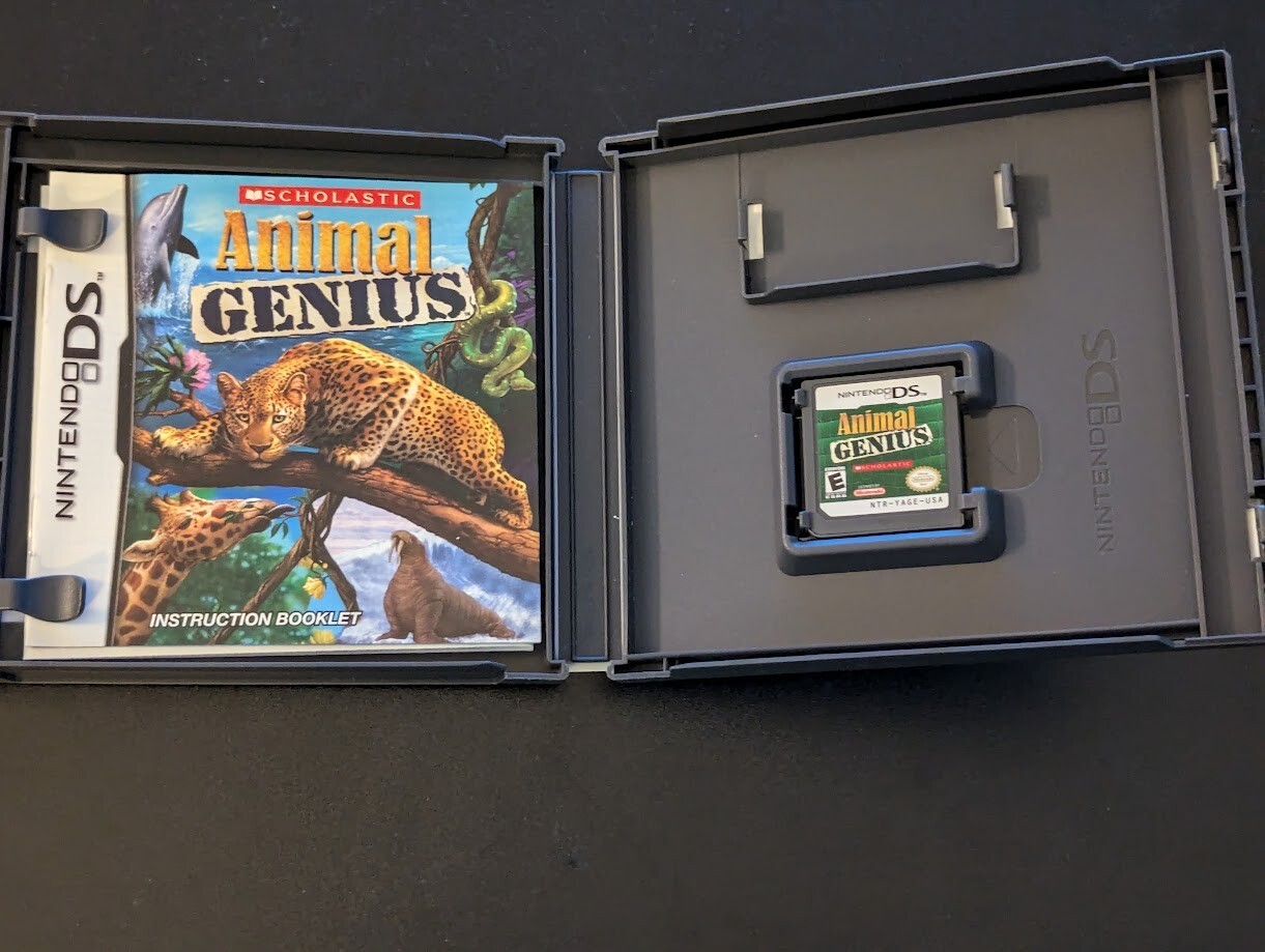 Animal Genius (Nintendo DS, 2007) [Working]