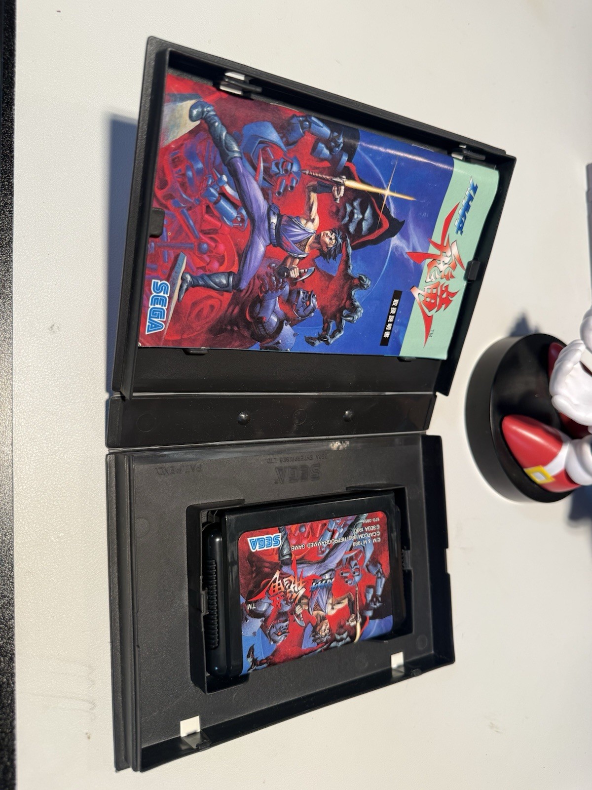 Strider Hiryu Sega Mega Drive Manual Japanese Version CIB Excellent Us Seller