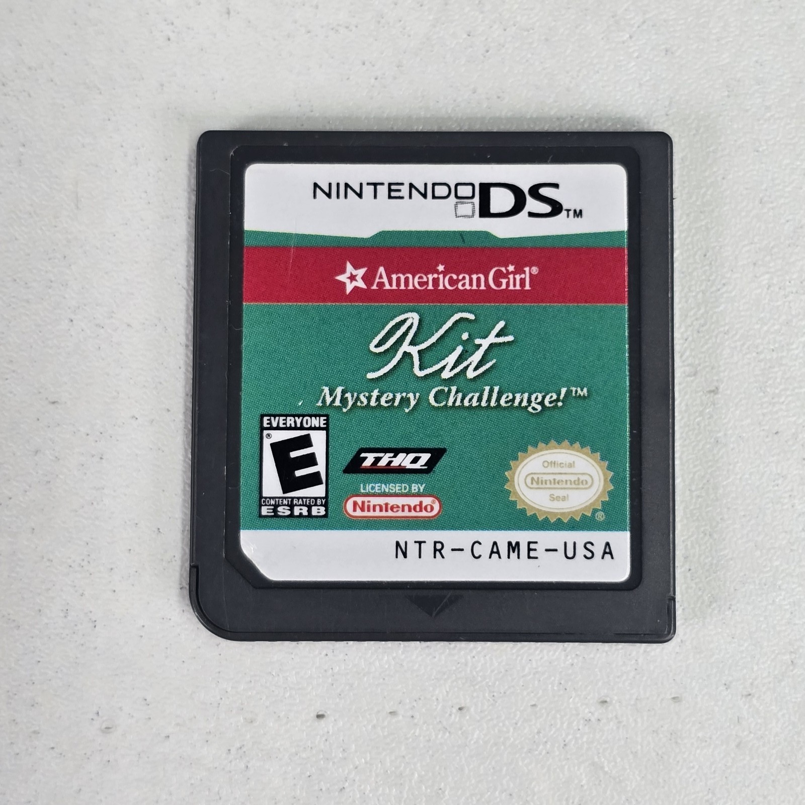 American Girl Kit Mystery Challenge! Nintendo DS (DS, 2006) CIB Complete THQ