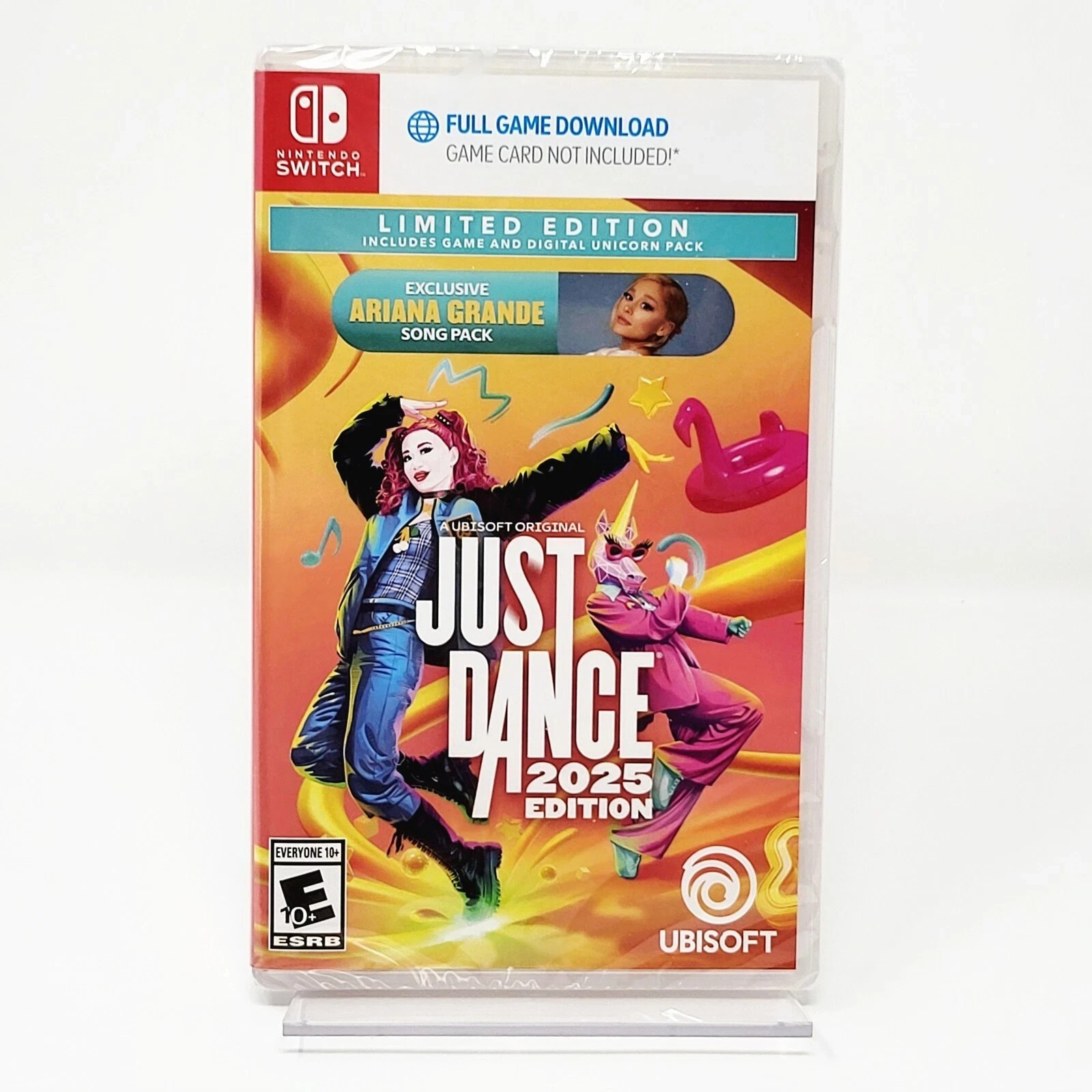 Just Dance 2025 L.E. Ariana Grande & Digital Unicorn Pack (Nintendo Switch,2024)