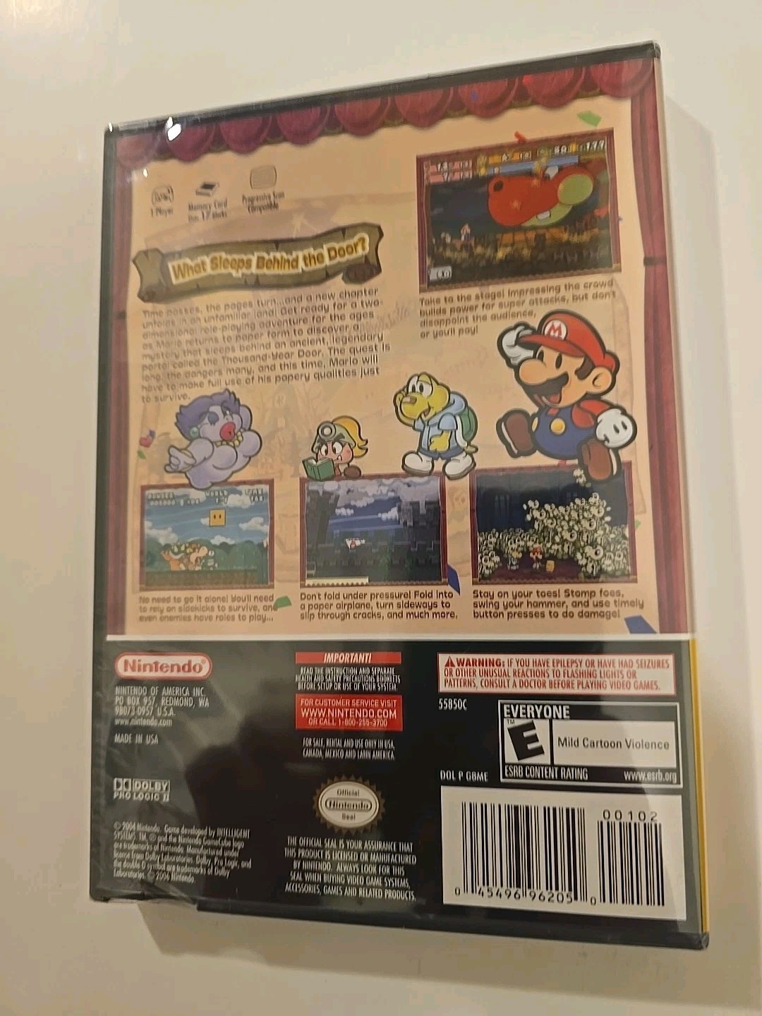 Paper Mario: The Thousand-Year Door (Nintendo GameCube) New Factory Sealed