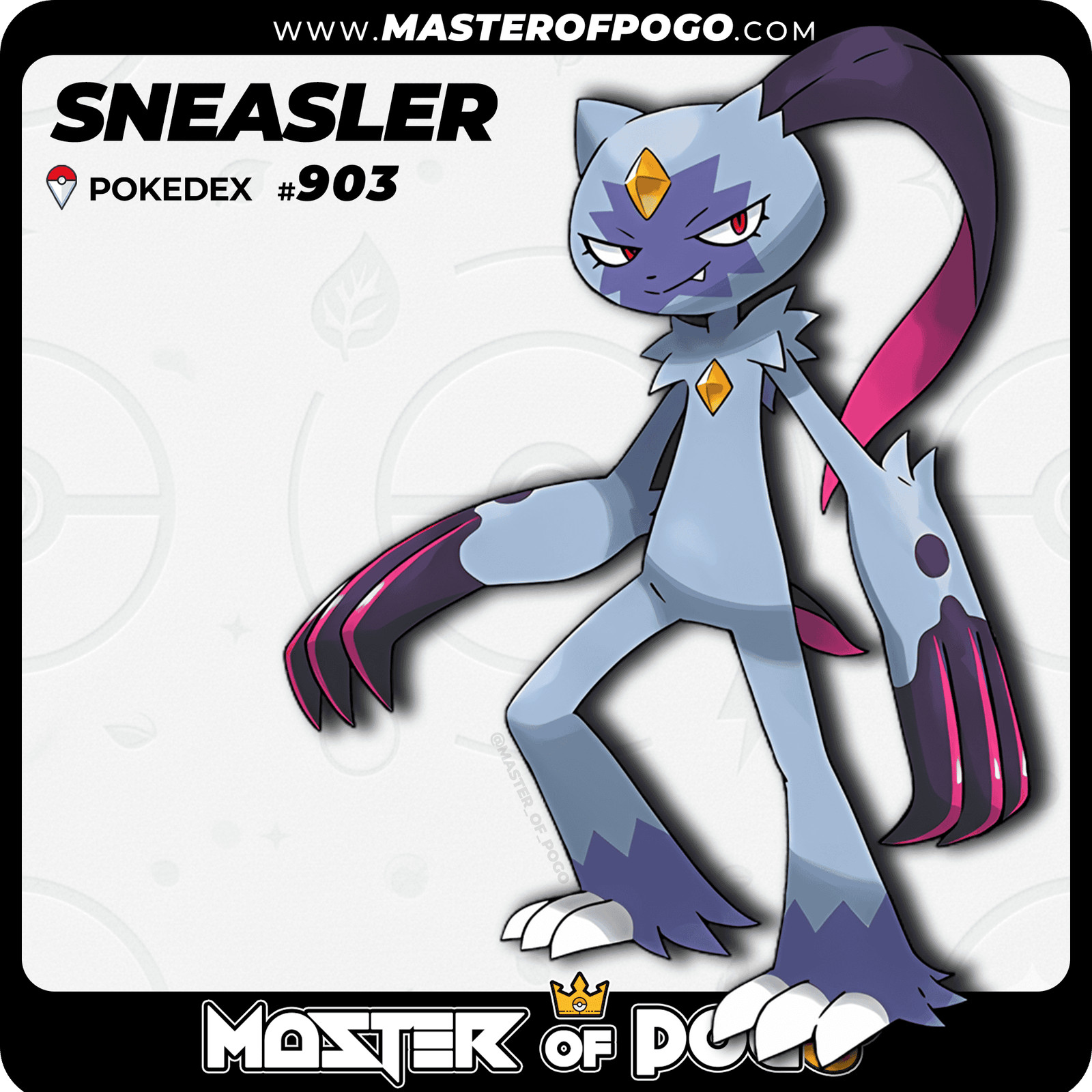 ✅ TRADE – Complete POKEDEX 🟥 | #903 – SNEASLER · Pokémon GO