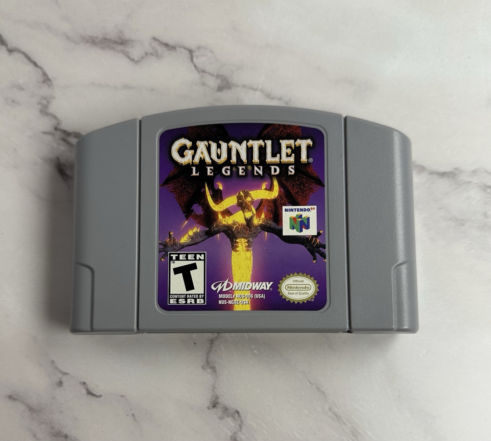 Gauntlet Legends (Nintendo 64, 1999) Authentic Cartridge & Tested – Clean