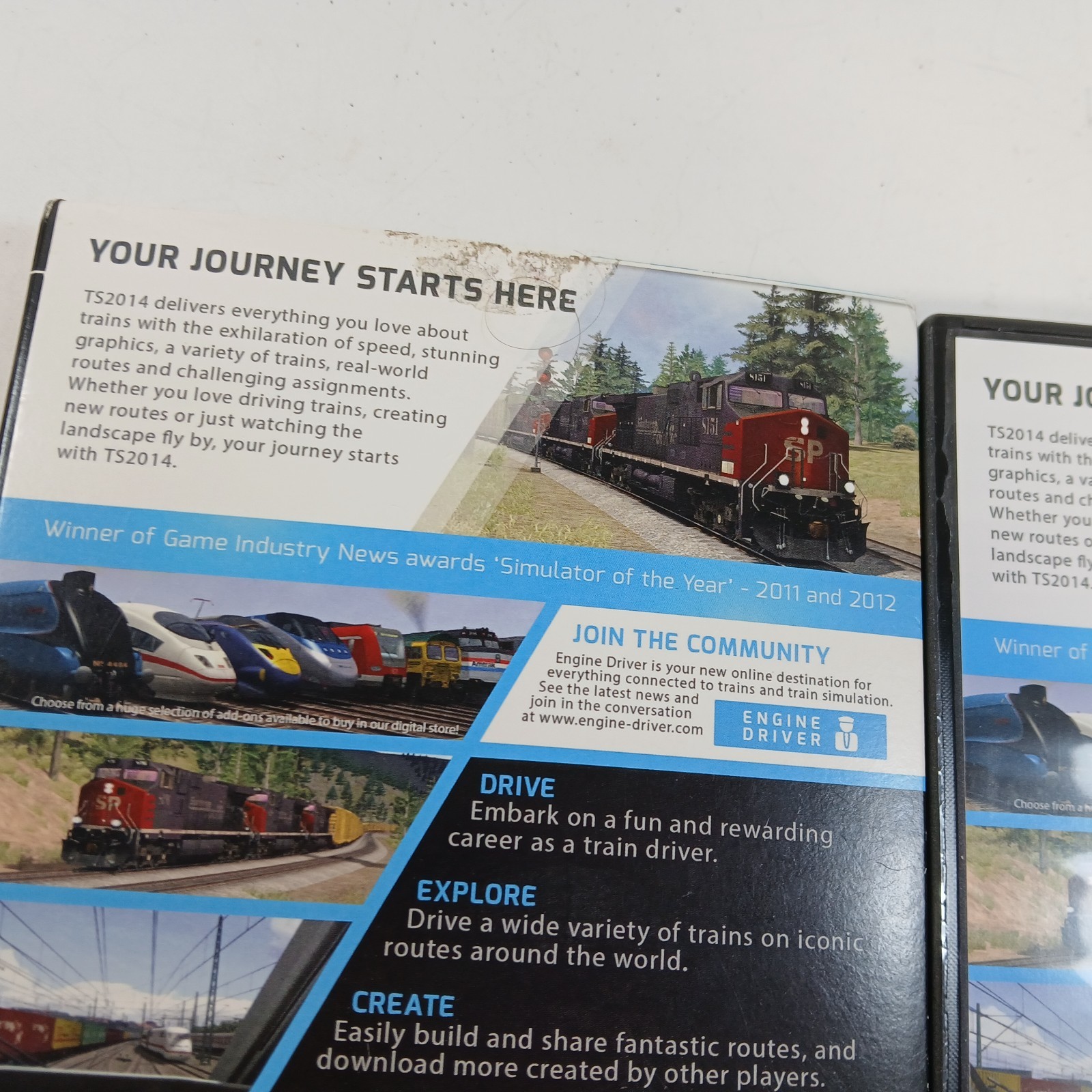 Train Simulator 2014 PC Tri Synergy PC DVD ROM Rated E