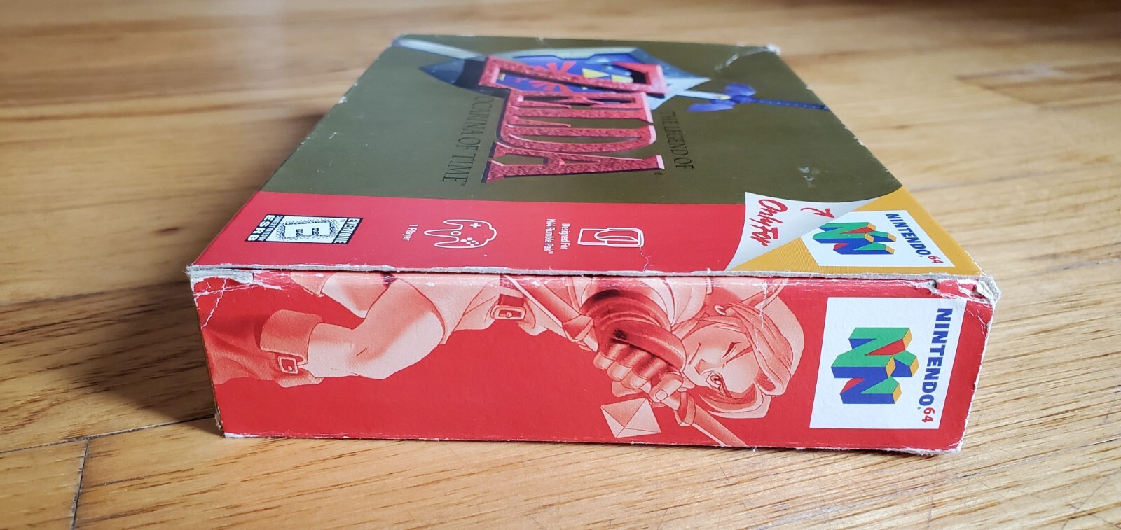 The Legend of Zelda Ocarina of Time Nintendo 64 N64 Complete CIB Box AUTHENTIC !
