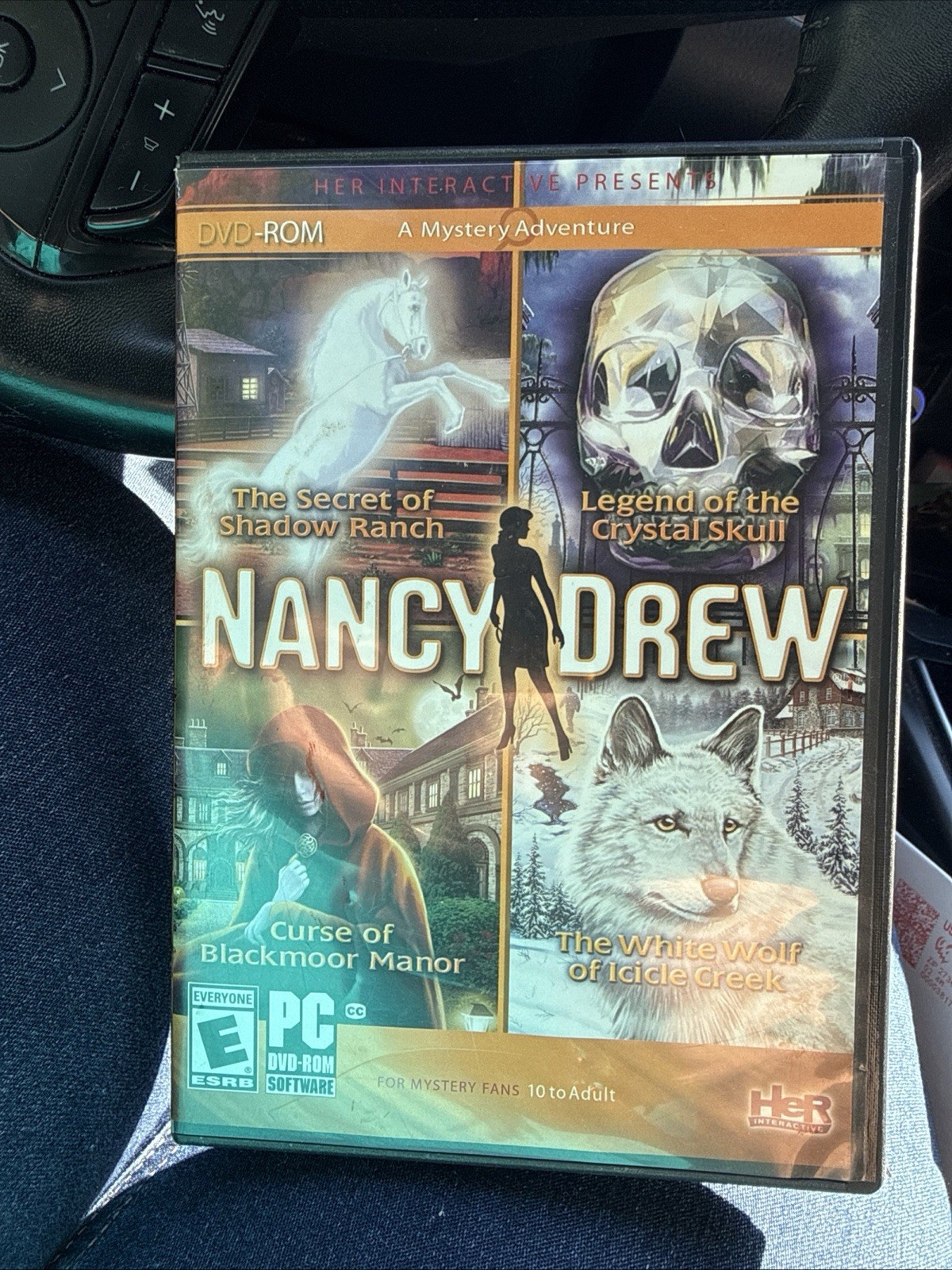 Nancy Drew: A Mystery Adventure 4 Pack Mystery Game for PC DVD-ROM, 2013 Edition