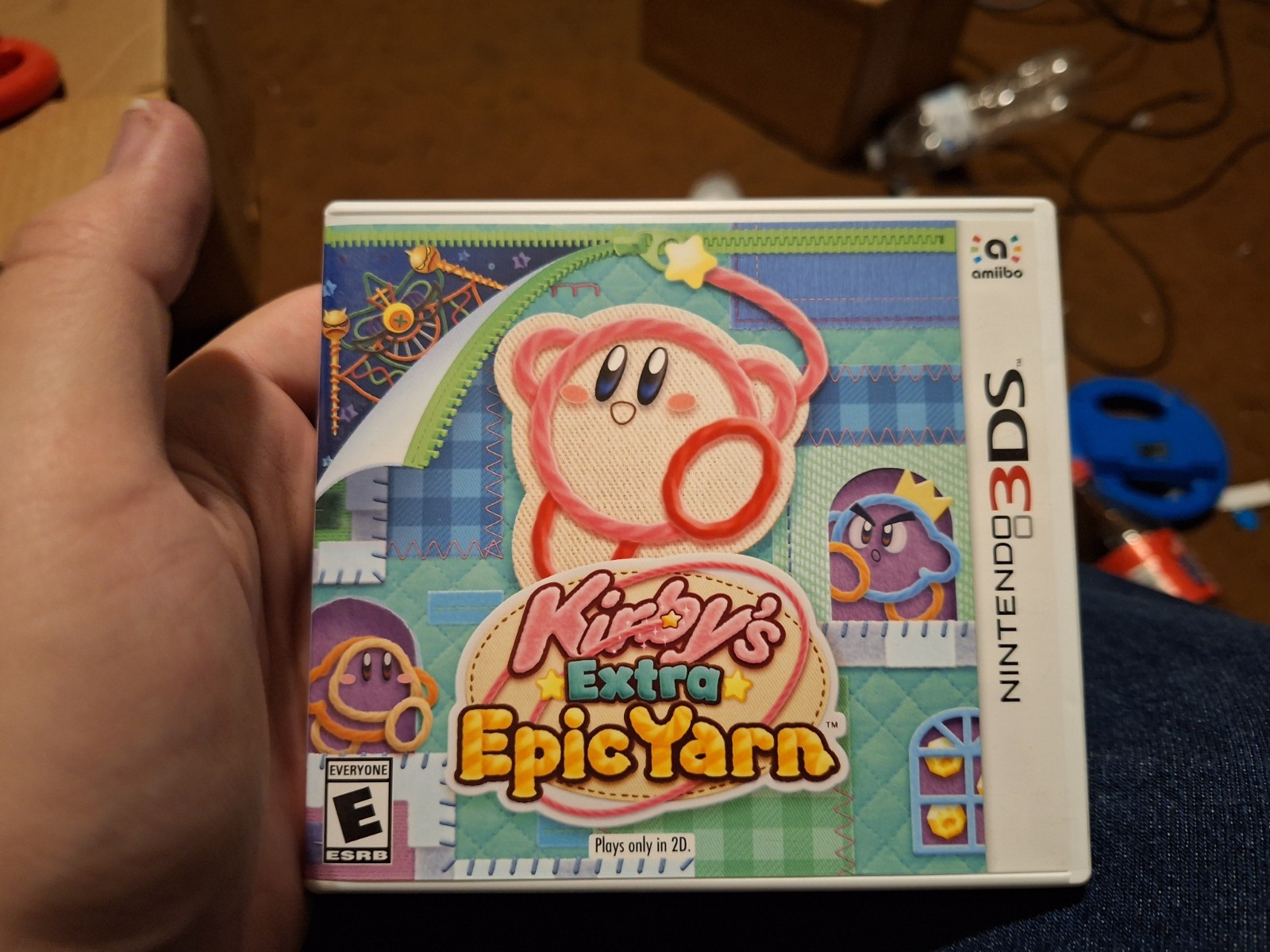 Kirby’s Extra Epic Yarn Nintendo 3DS Complete in Box (CIB) US Version