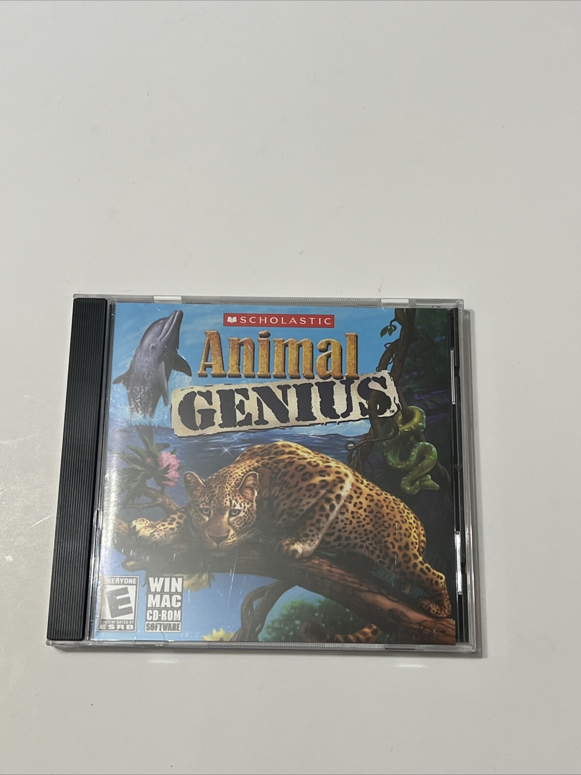 Scholastic Animal Genius PC CD-ROM Windows/Mac 2008 Scholastic Inc.