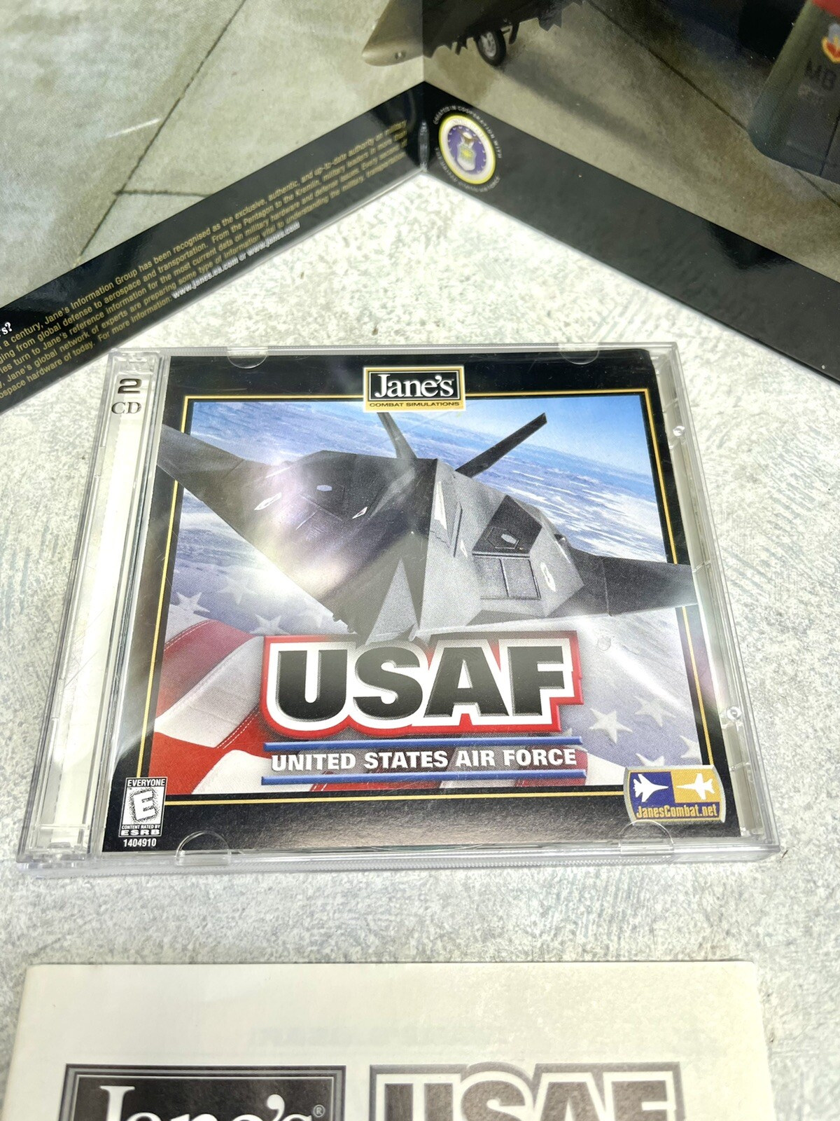 USAF: United States Air Force (PC, 1999) Big Box Computer Flight Training Planes