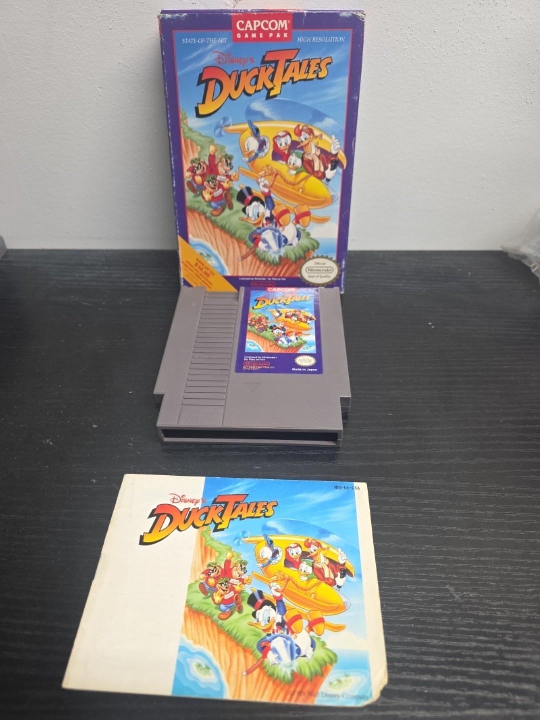 Disney’s DuckTales Nintendo Entertainment System NES, 1989 CIB Complete W Manual