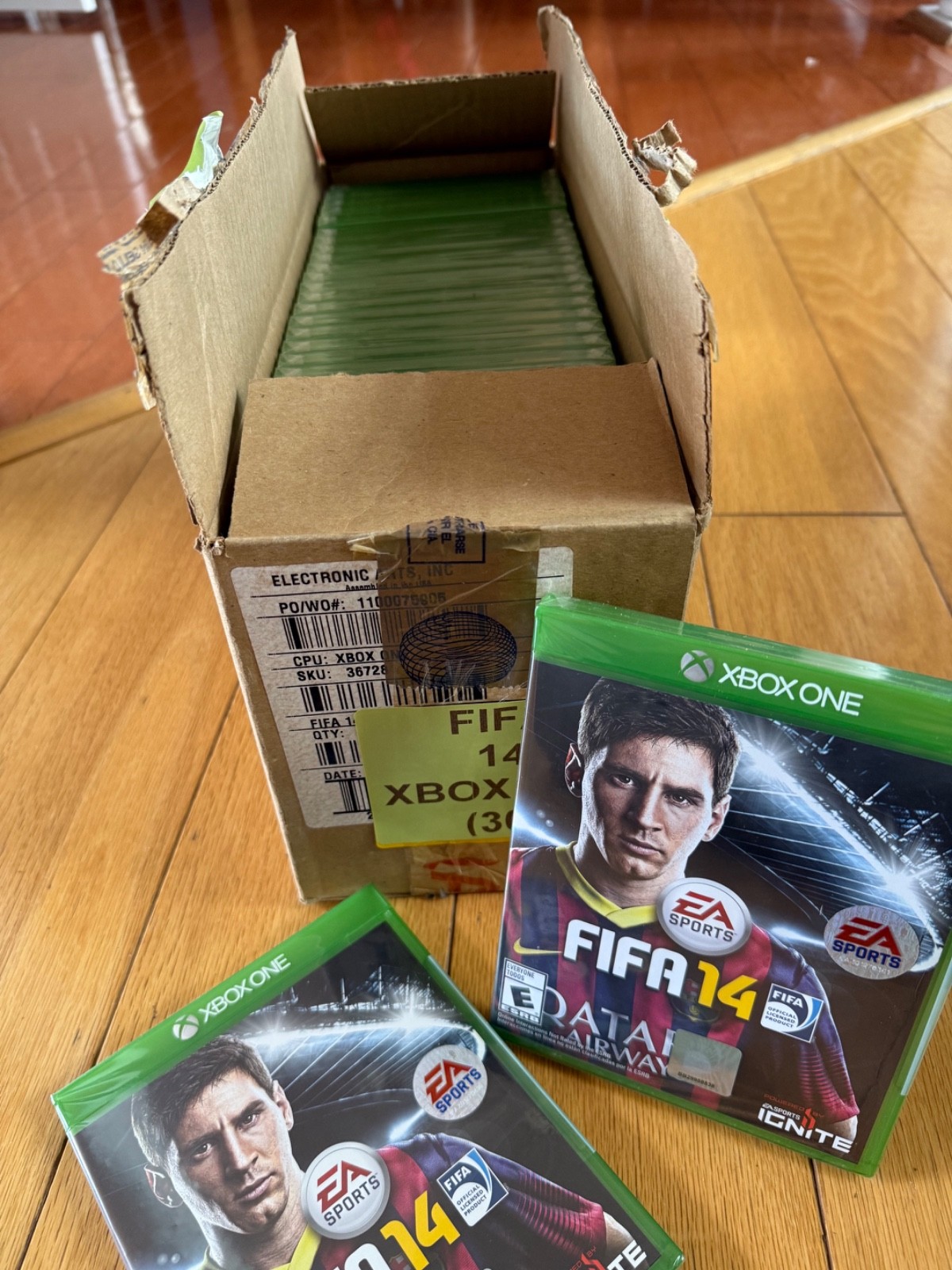 FIFA 14 (Microsoft Xbox One, 2013) X1 New factory Sealed EA Sports Lionel Messi