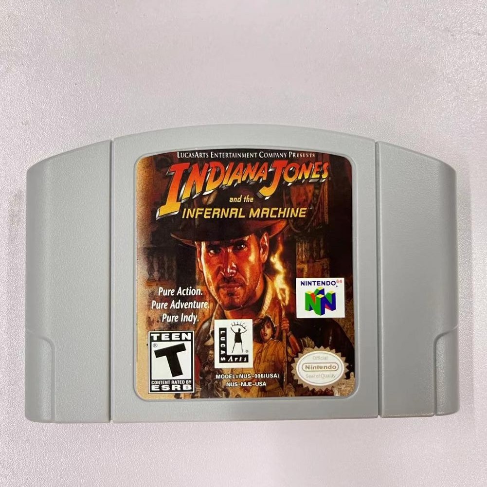 Indiana Jones and the Infernal Machine – Nintendo 64 (N64) Best price