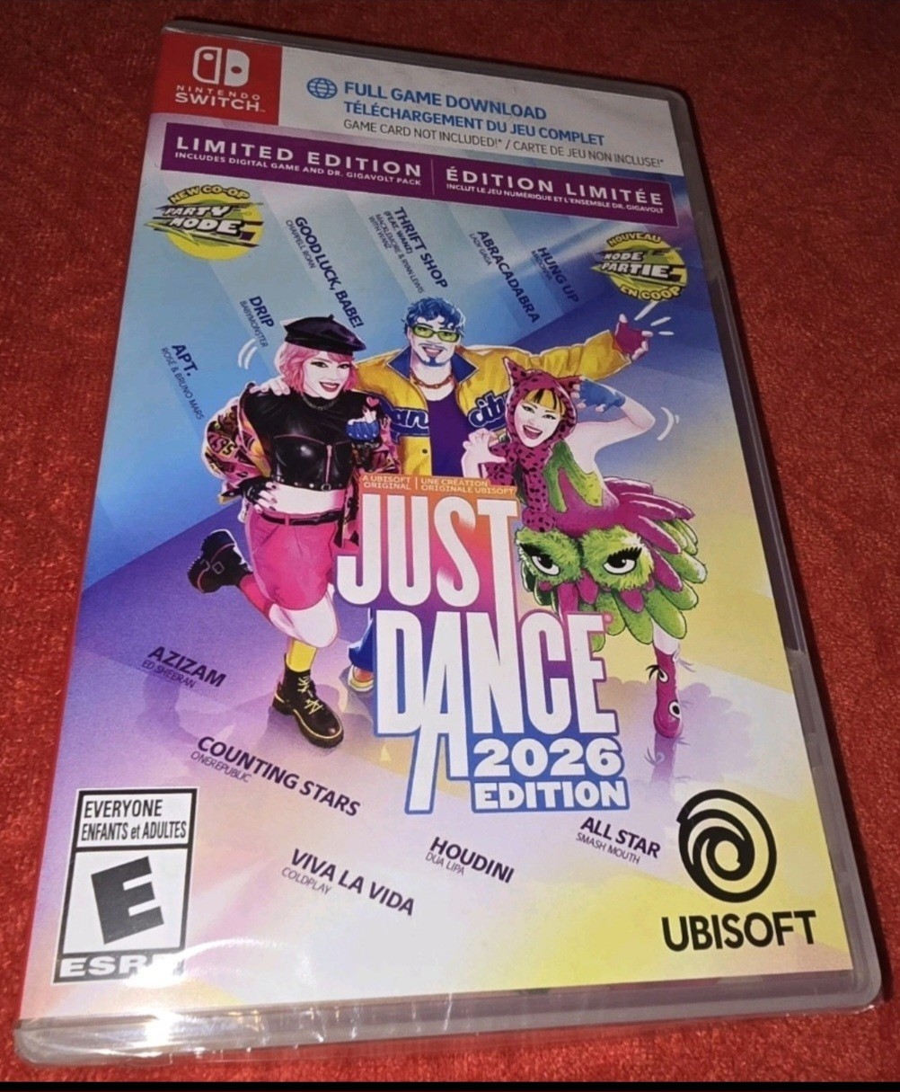 Just Dance 2026 Edition – Limited Edition, (Nintendo Switch ) ONLY DIGITAL CODE