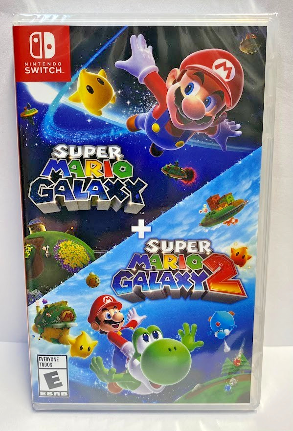 Super Mario Galaxy + Super Mario Galaxy 2 Switch Brand New Game [US 2025 Misc]