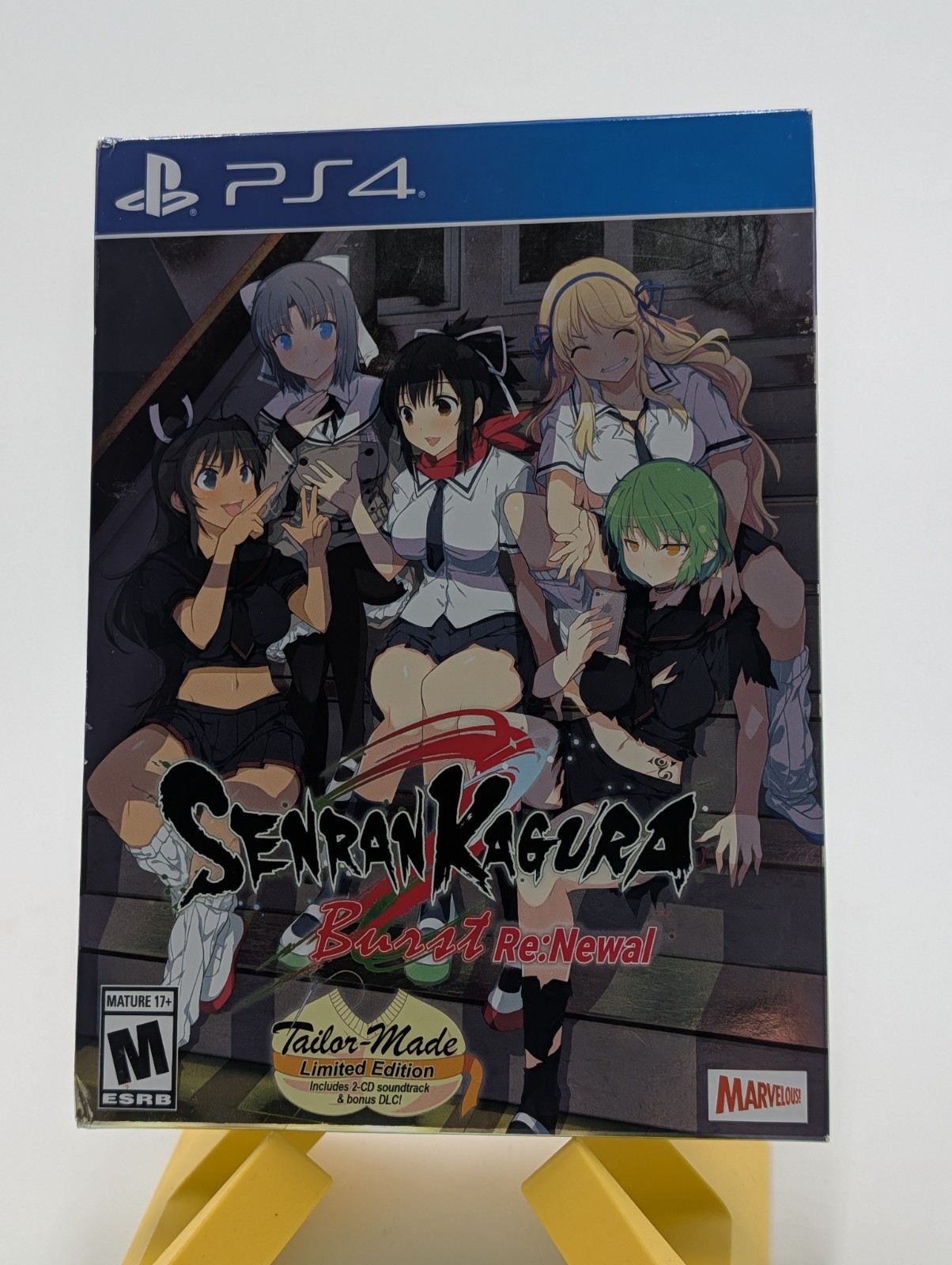 Senran Kagura Burst Re:Newal Tailor-Made Limited Edition PS4 w/ 2-CD Soundtrack