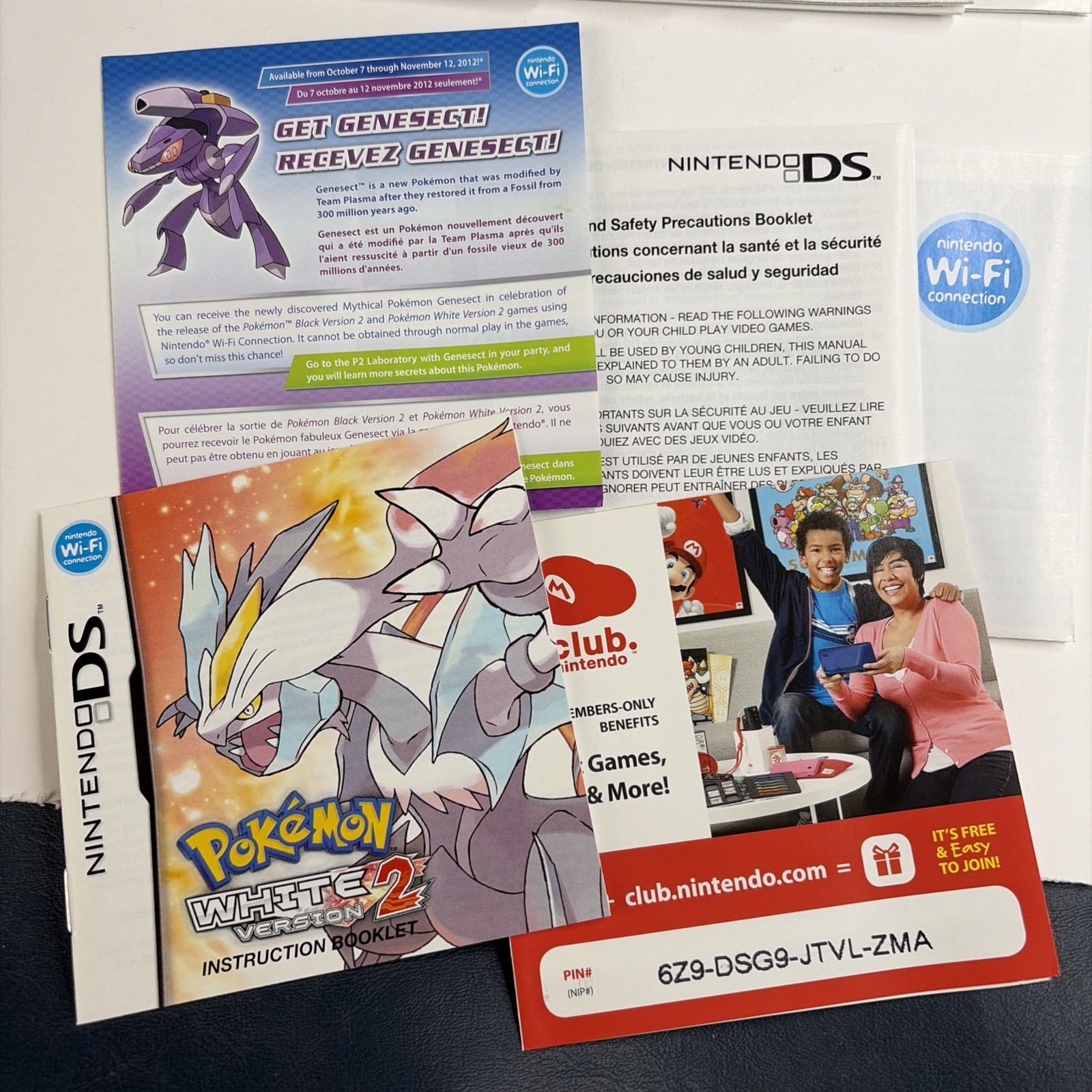 Pokemon Black 1+2 White Version 1+2 CIB 100% Complete Nintendo DS LOT Authentic