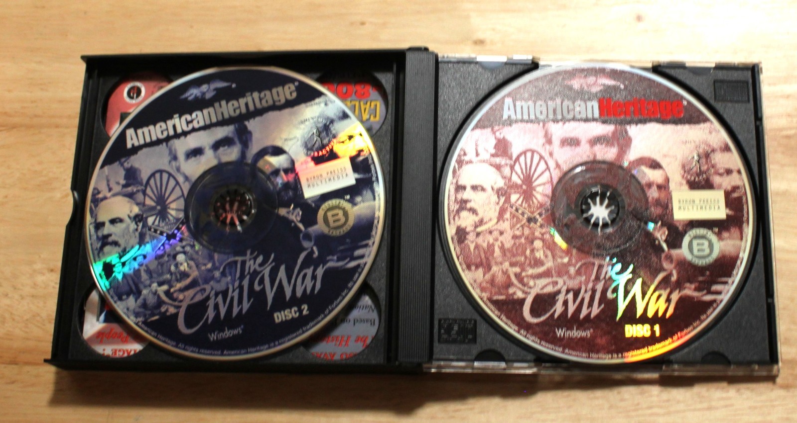1997 American Heritage Multimedia LINCOLN and THE CIVIL WAR ~ Windows