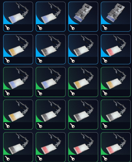 ARC Raiders – 5 blue and 5 green key