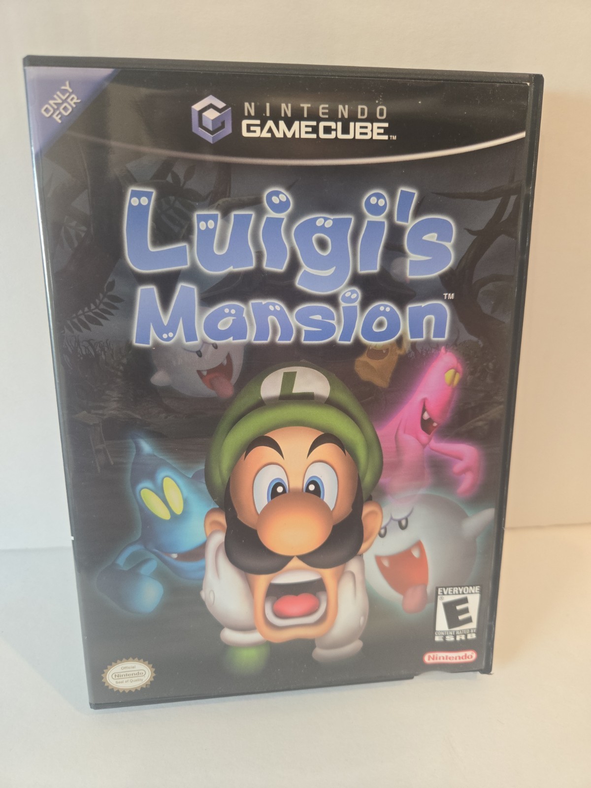 Luigi’s Mansion Nintendo GameCube Complete CIB Black Label