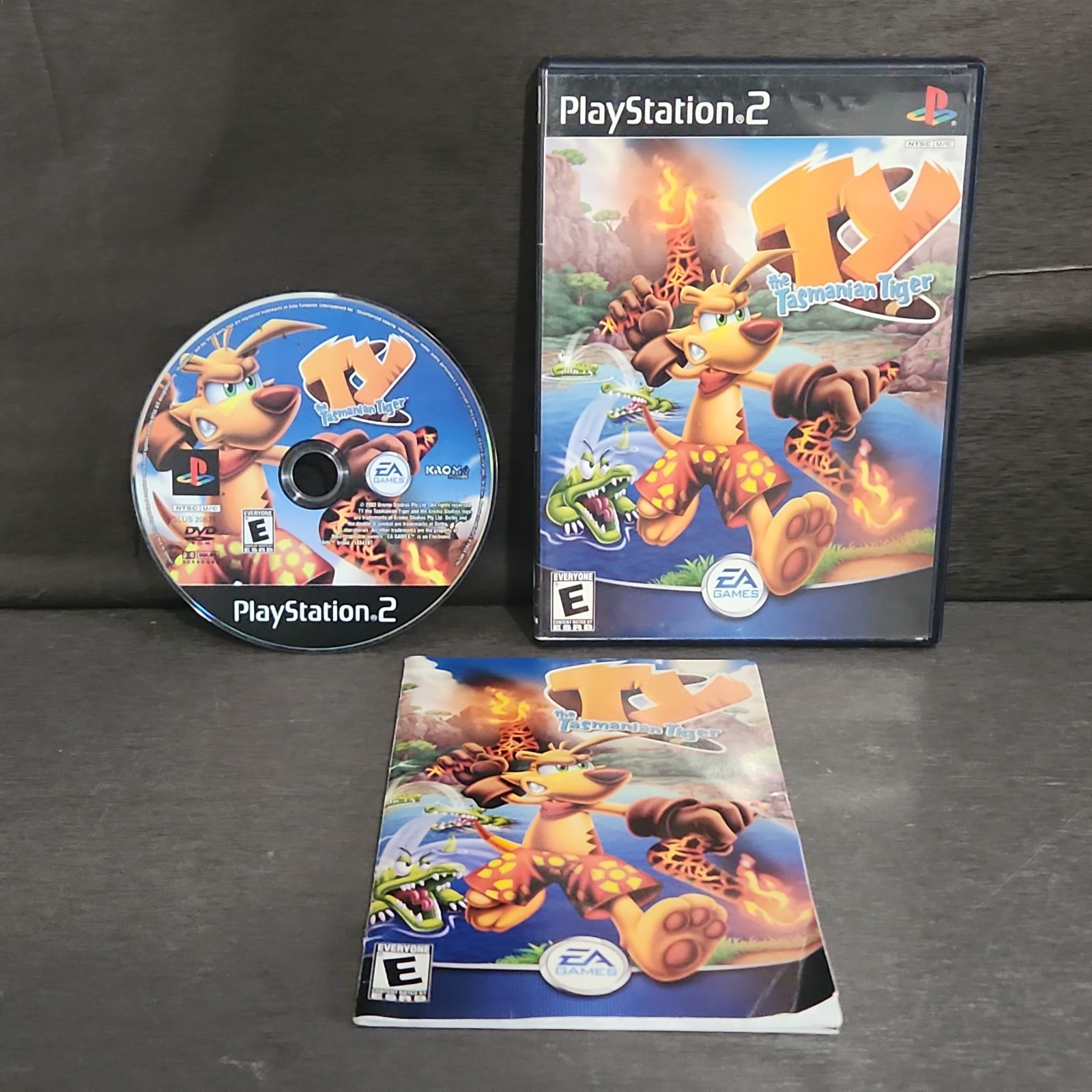Ty the Tasmanian Tiger PlayStation 2 PS2 Complete Refurbished