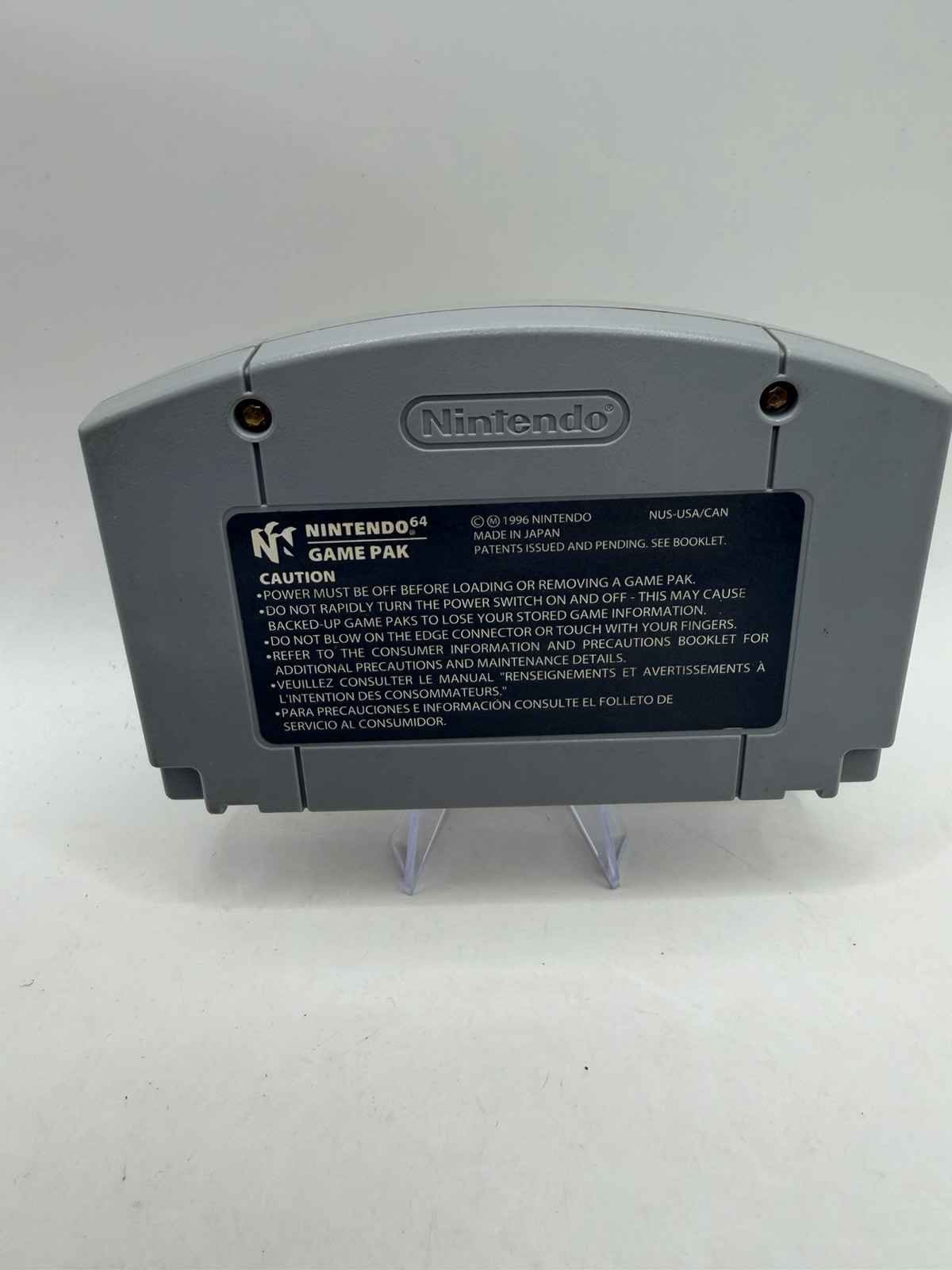 Super Mario 64 (Nintendo 64, 1996) Vintage Game Cartridge Fast Shipping