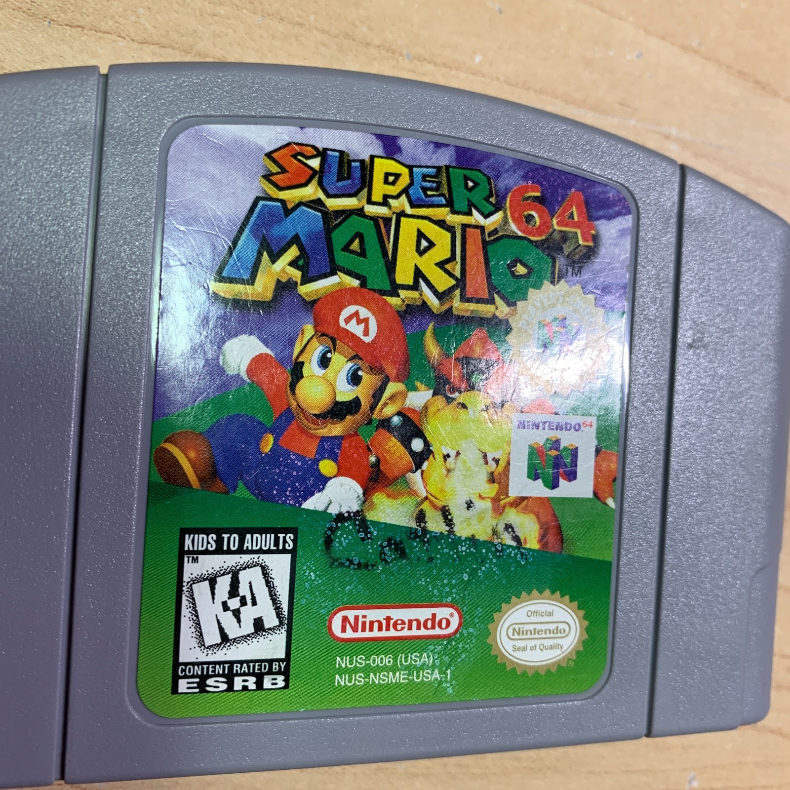 Super Mario 64 & Legend of Zelda Ocarina Time Nintendo 64 Authentic Clean Tested