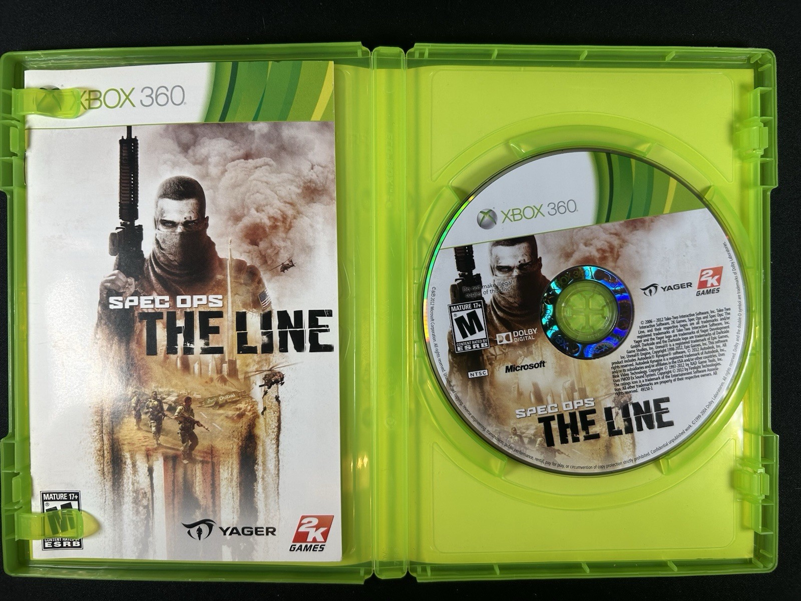 Microsoft Xbox 360 – Spec Ops: The Line — Premium Edition (2012) – Tested
