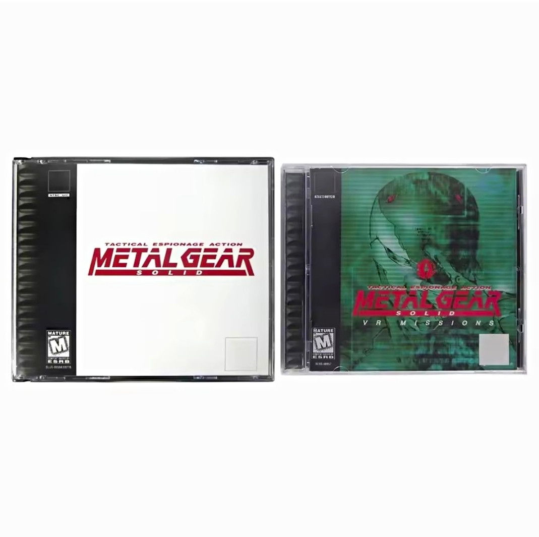 Konami Metal Gear Solid Sony PlayStation 1 PS1 Multiplayer M 1998 NTSC-U/C