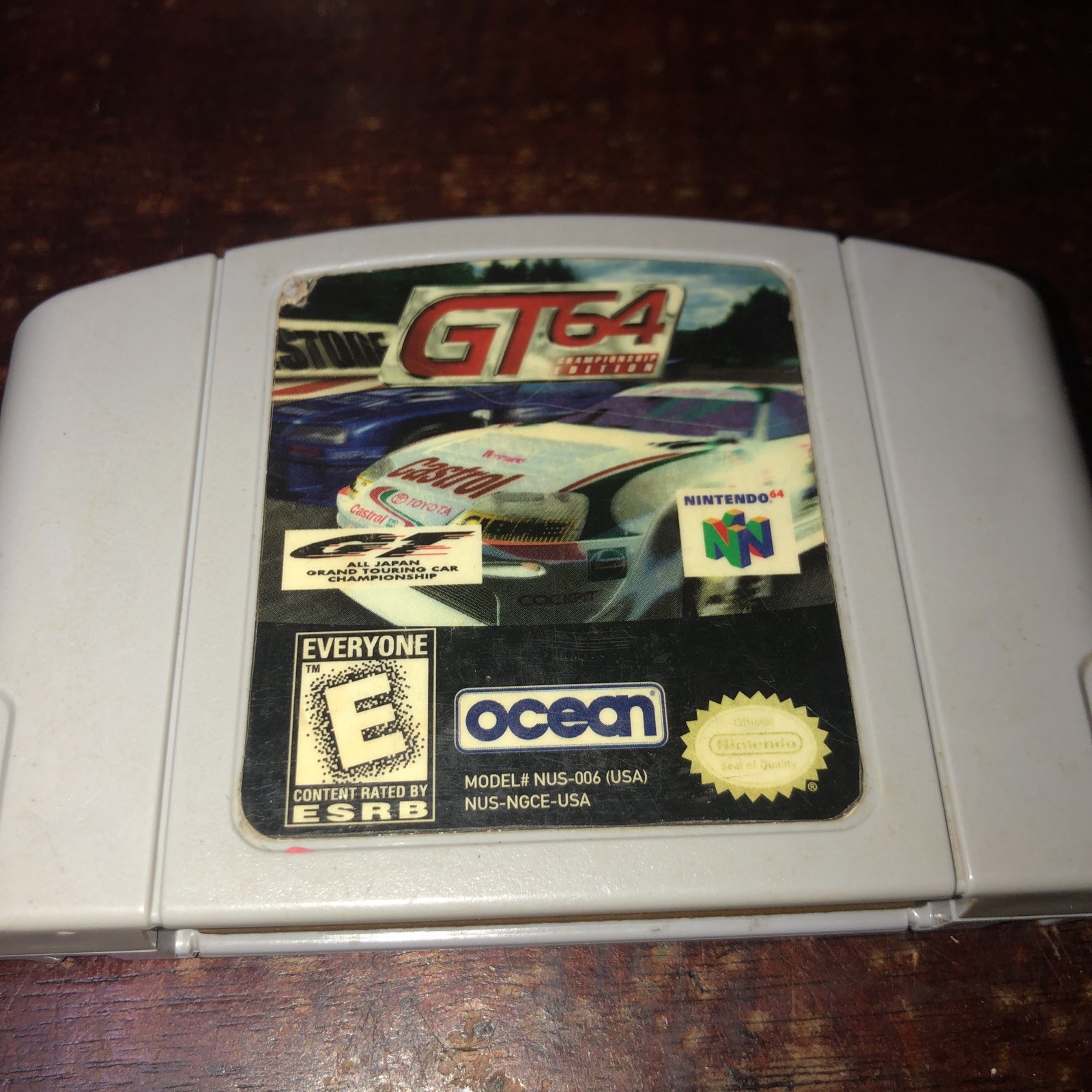 GT64 GT 64 Nintendo 64 Cart Only Authentic Ge
