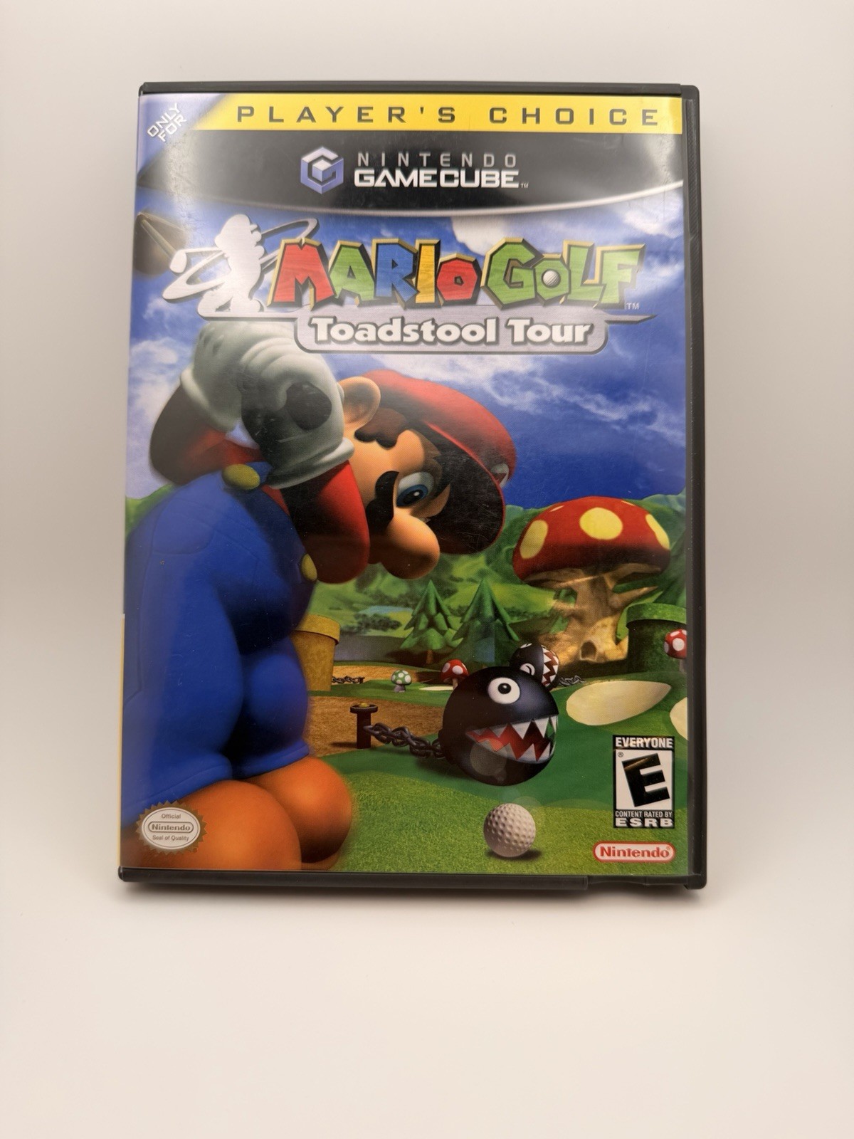 Mario Golf Toadstool Tour 2003 Nintendo GameCube Complete w/ Manual