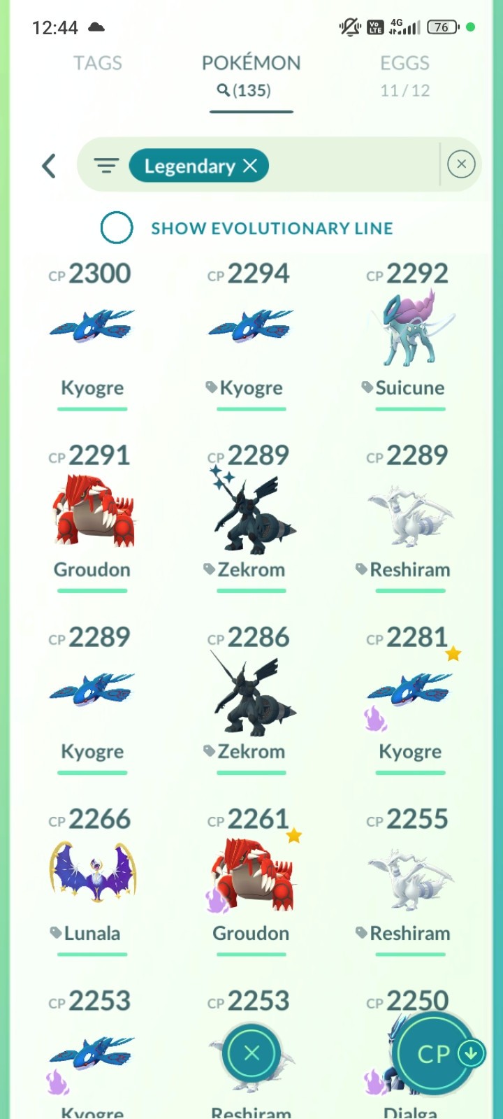 Pokémon GO Account LVL 52 74 shiny 135 legendary