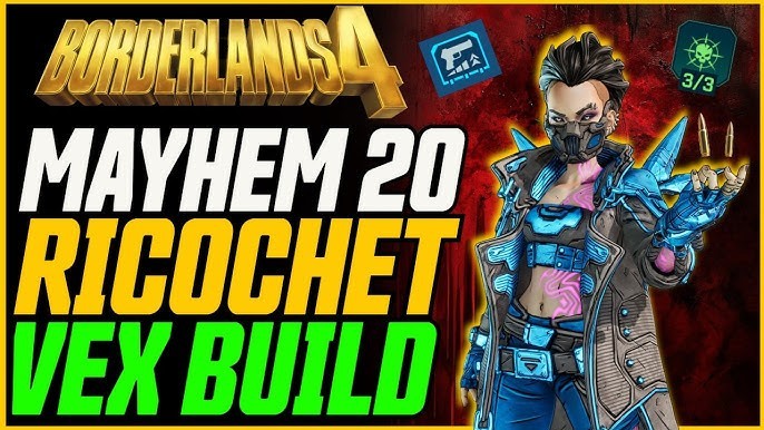 Borderlands 4 OP⭐RICOCHET WITCH VEX BUILD⭐MOXSY⭐MAYHEM 20 MADE EASY