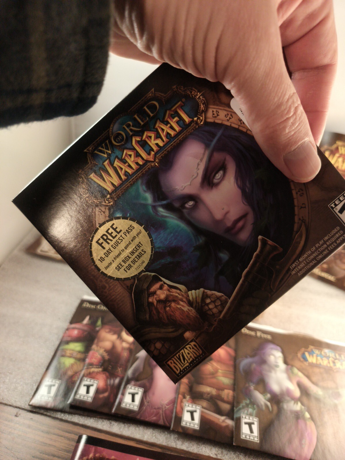World of Warcraft (Windows/Mac, 2004, PC Game, Manual Included)