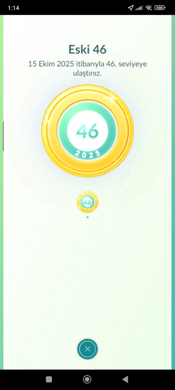 Pokémon Go level 72 lvl – 2016